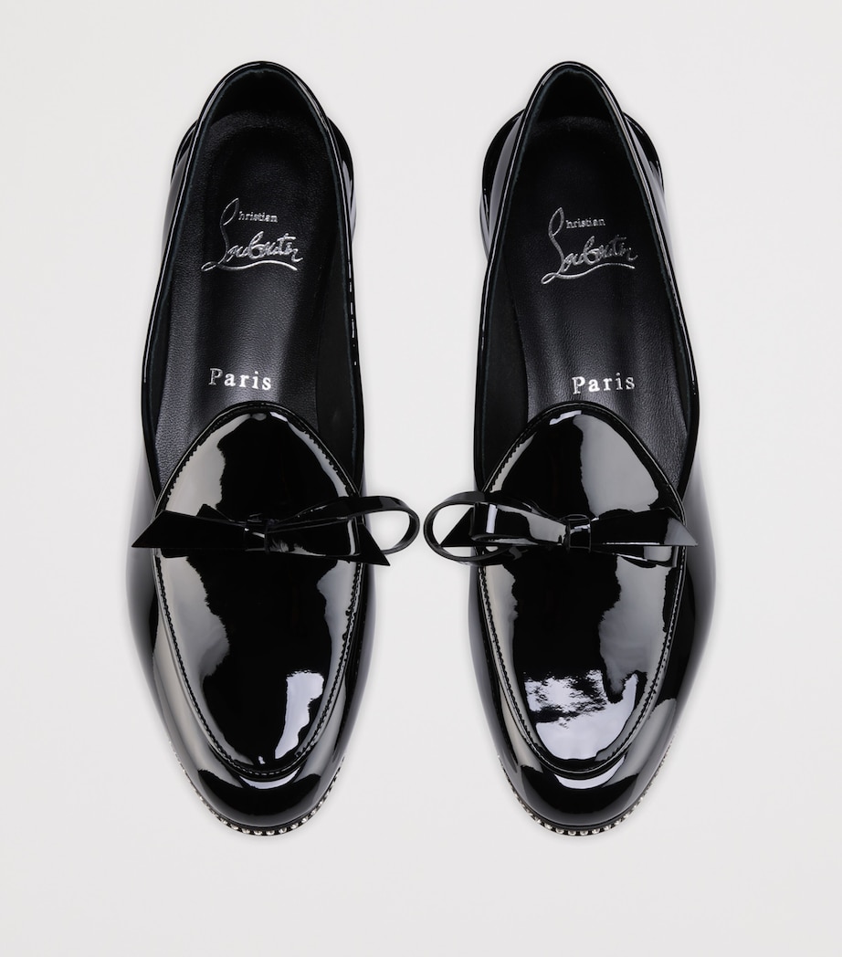 Christian Louboutin Mocastrass Patent Loafers Image 3
