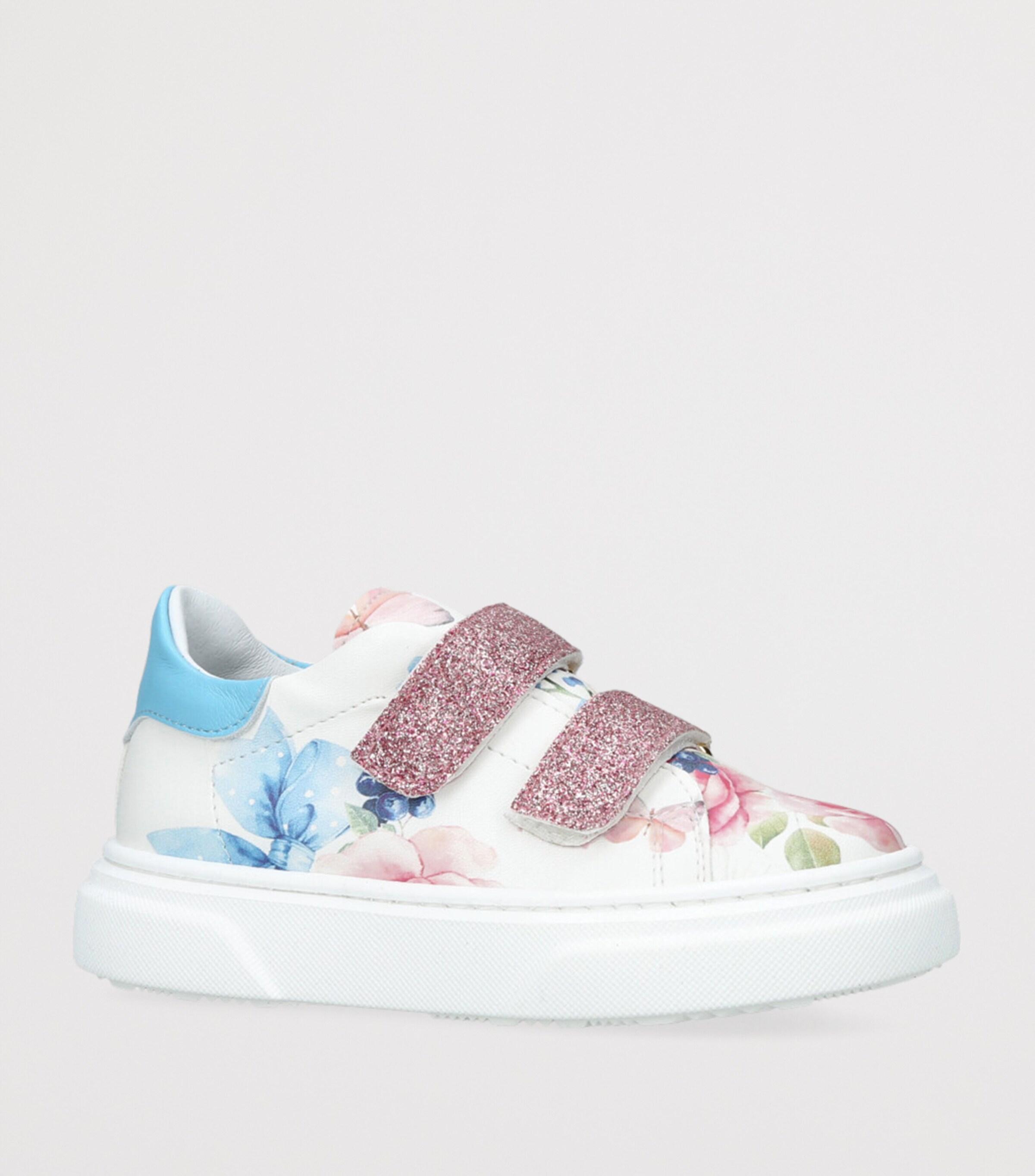 Floral Print Sneakers WHITE/COMB Image 3