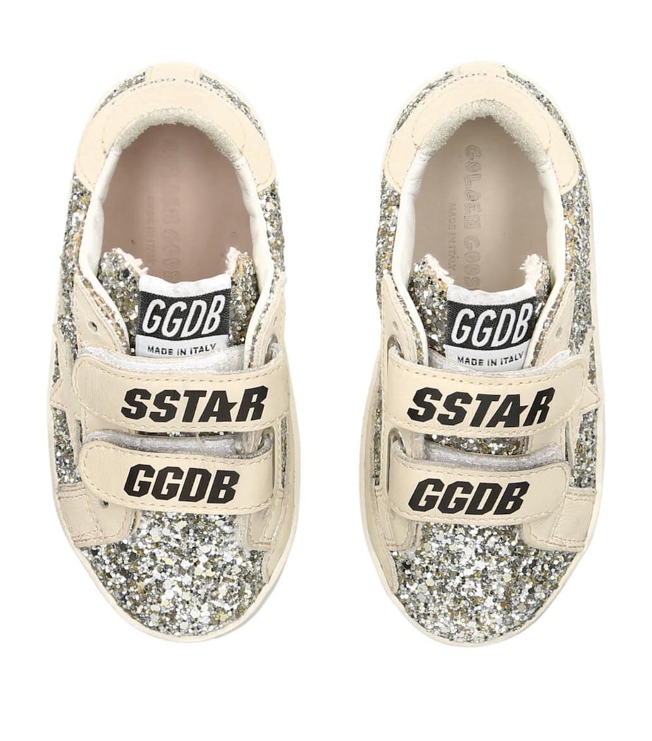 Sparkling Old School Sneakers GOLD Image 4