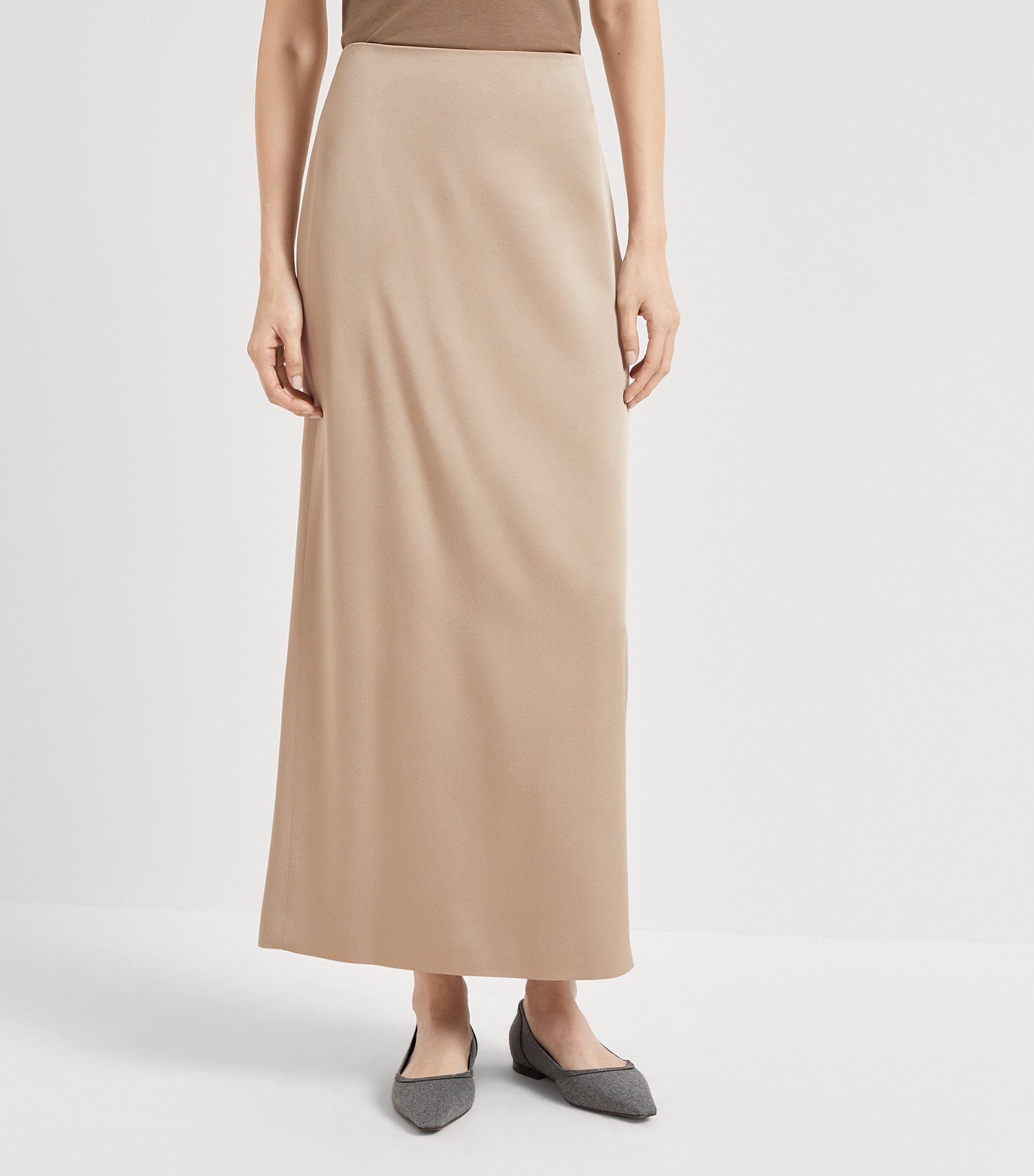 Satin Maxi Skirt C9609 Image 2