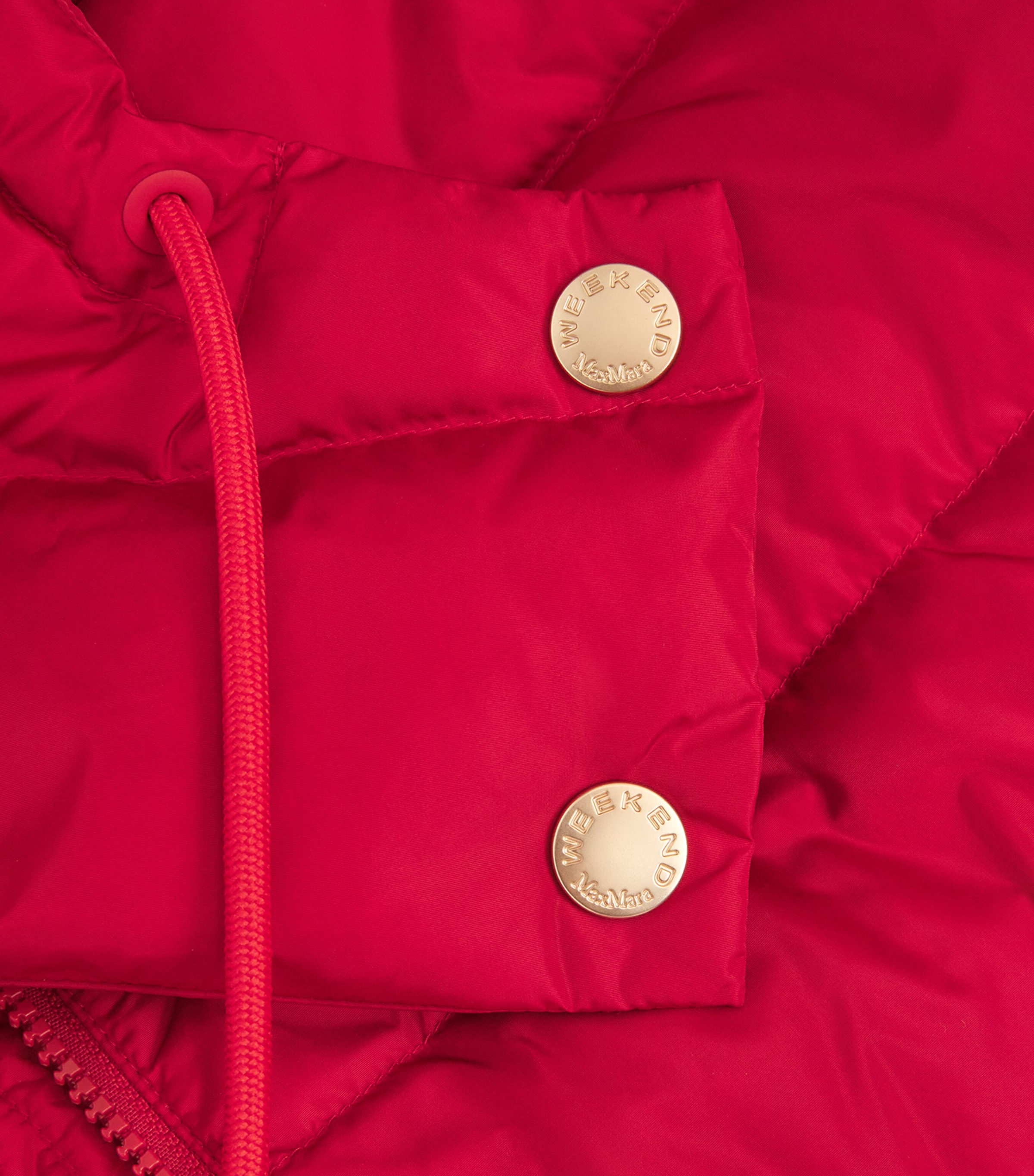Down Water-Repellent Puffer Jacket RED Image 5