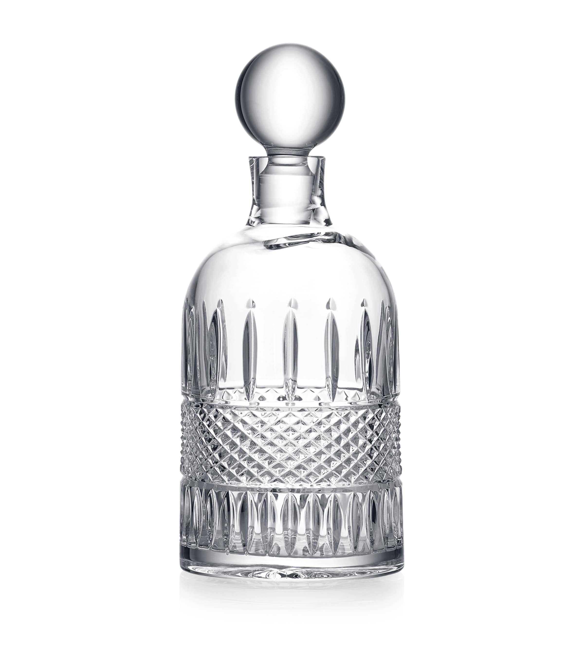 Waterford Mastercraft Irish Lace Crystal-glass Decanter 900ml In Transparent