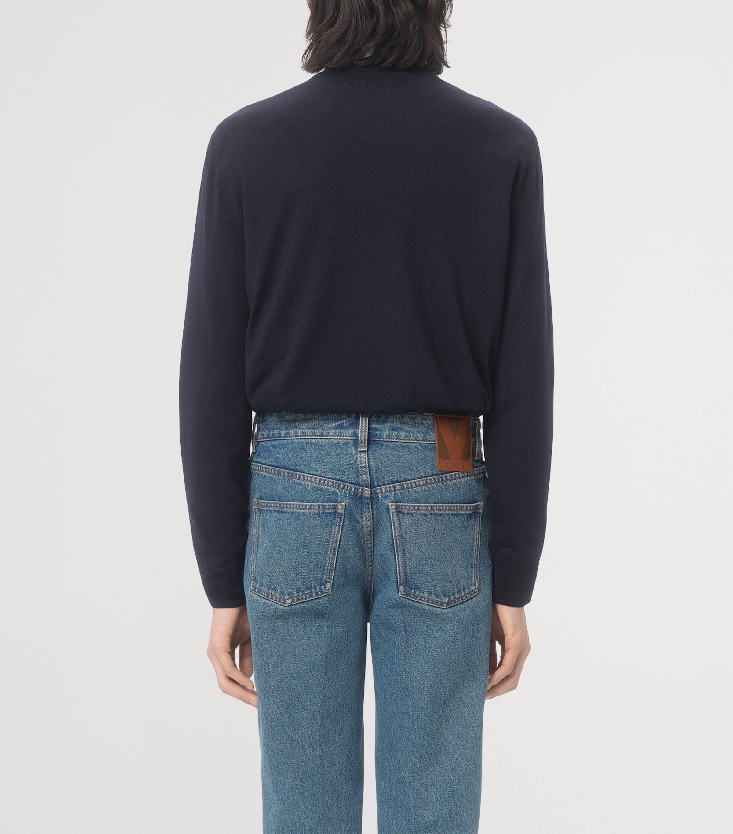 Virgin Wool Monogram Sweater CLJ Image 4