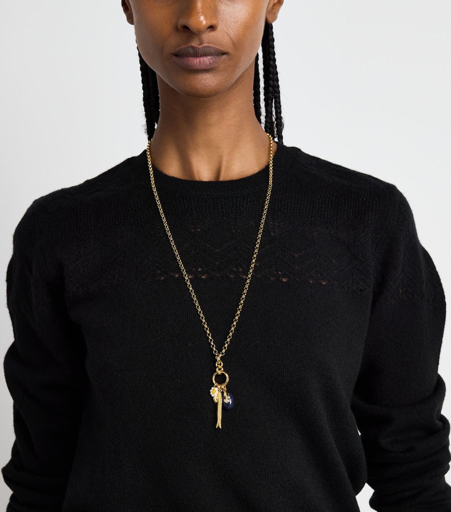 Ulla Johnson Womens Cashmere Emelie Sweater Noir Image 3