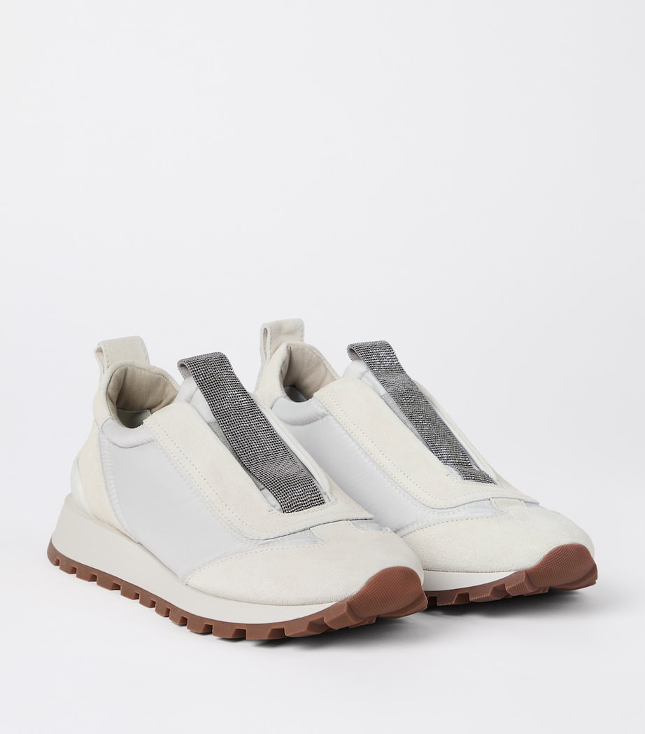 Suede Technical Sneakers C6280 Image 5