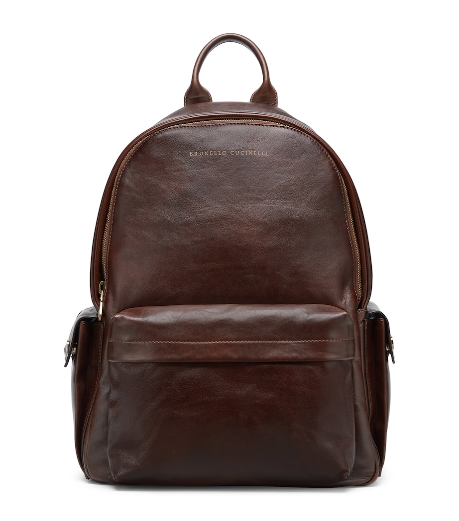 Calfskin Travel Backpack C8457 Image 1