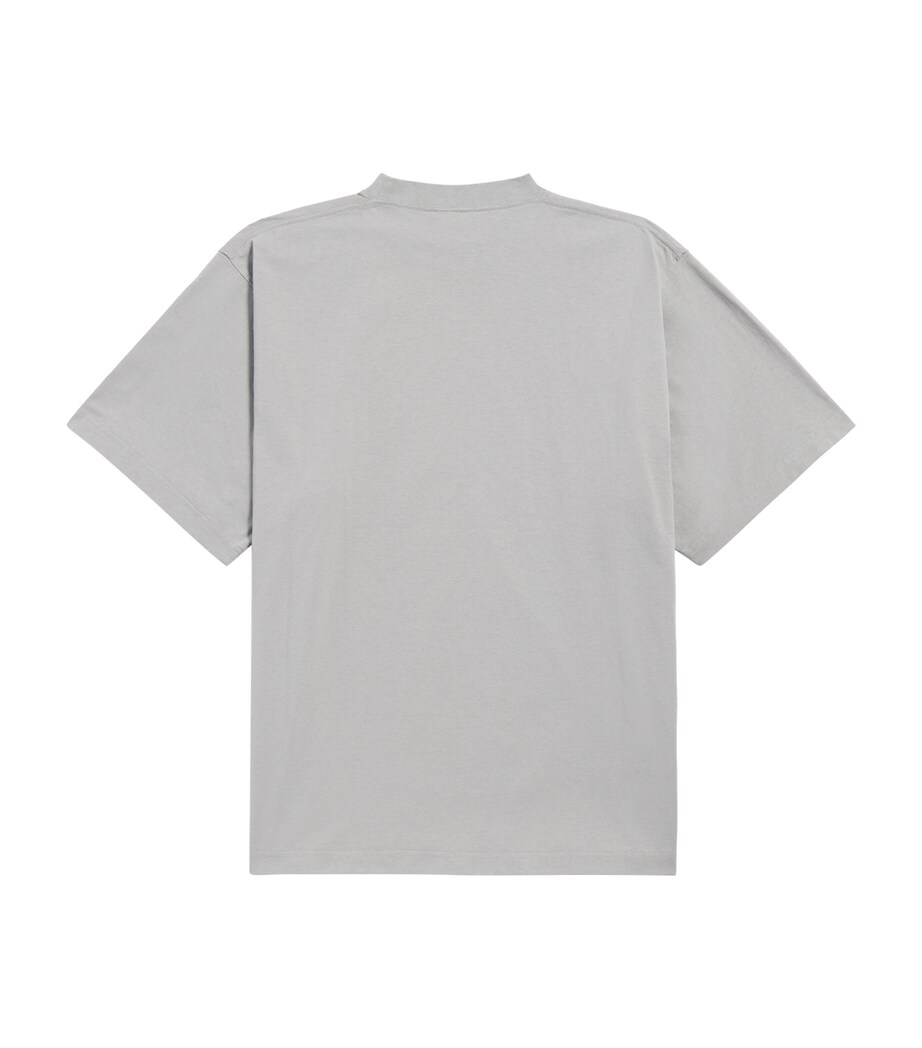 Balenciaga Mens Cotton Vintage Surfer T-Shirt Image 2