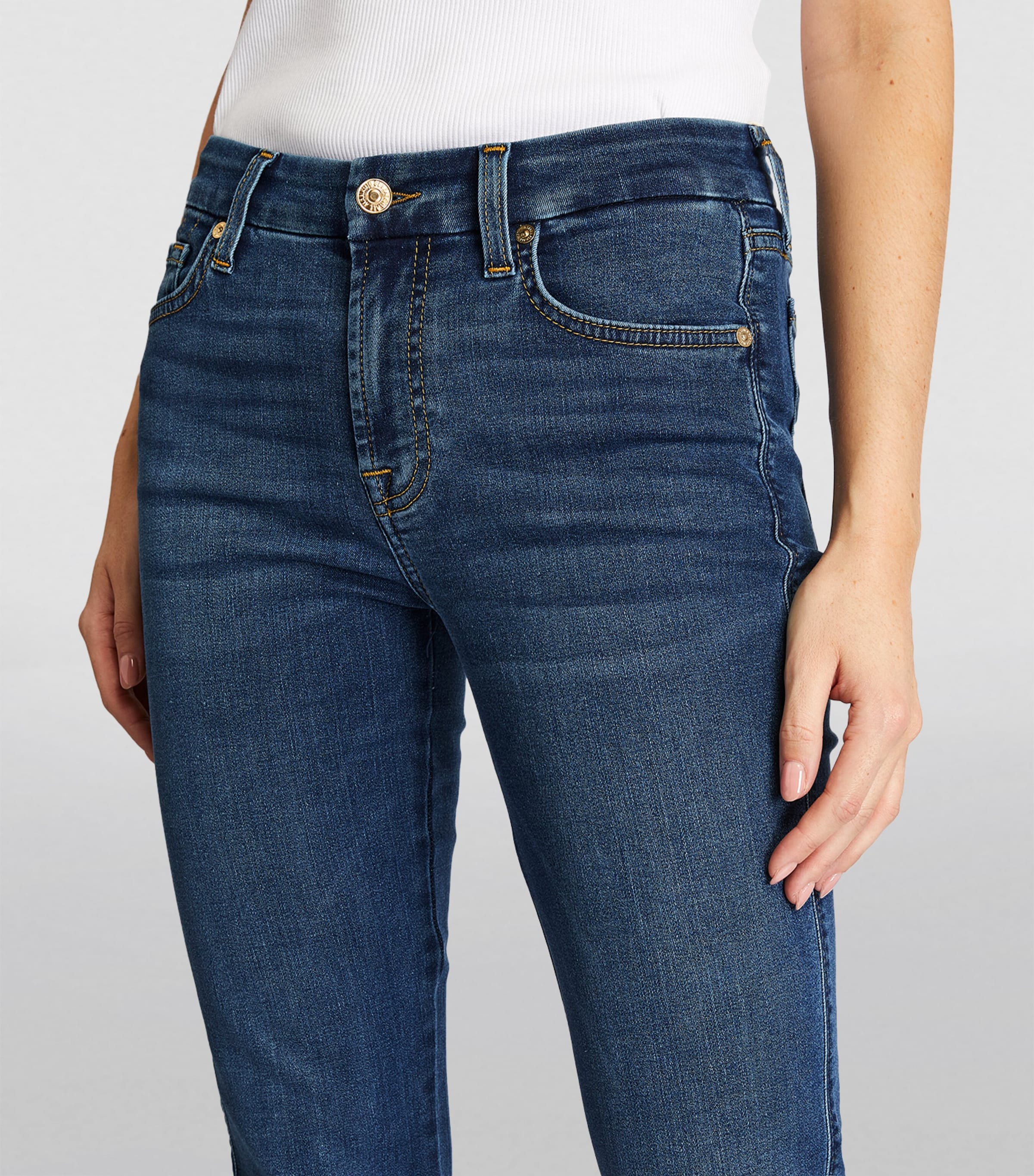 The Straight B(Air) High-Rise Jeans MID BLUE Image 6