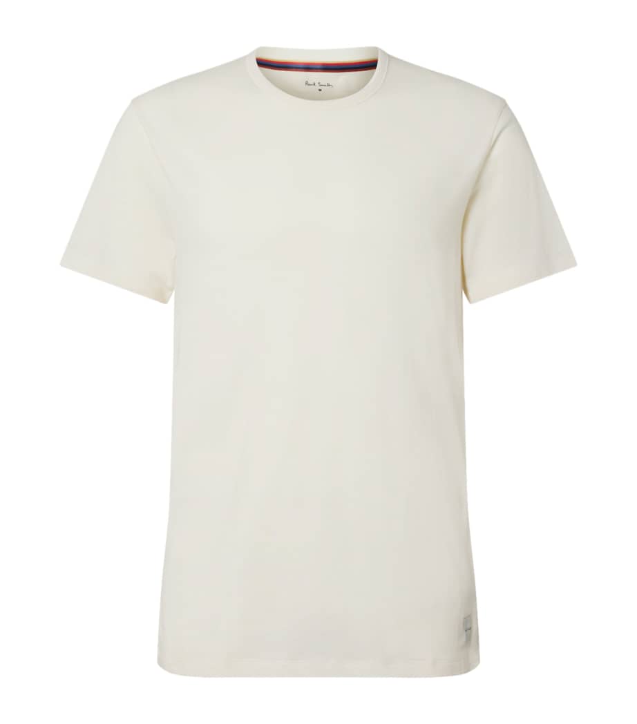 Modal-Blend Lounge T-Shirt WHITE Image 1