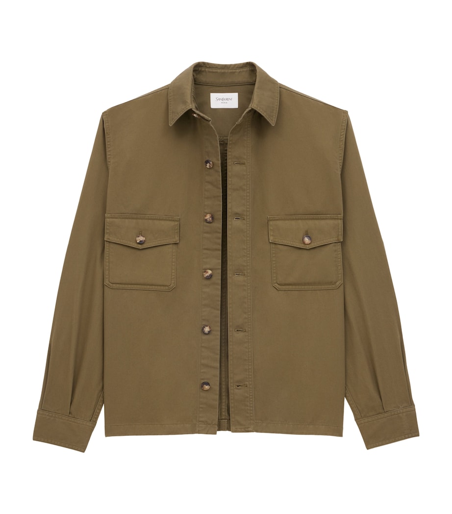 Saint Laurent Mens Denim Shirt Image 2