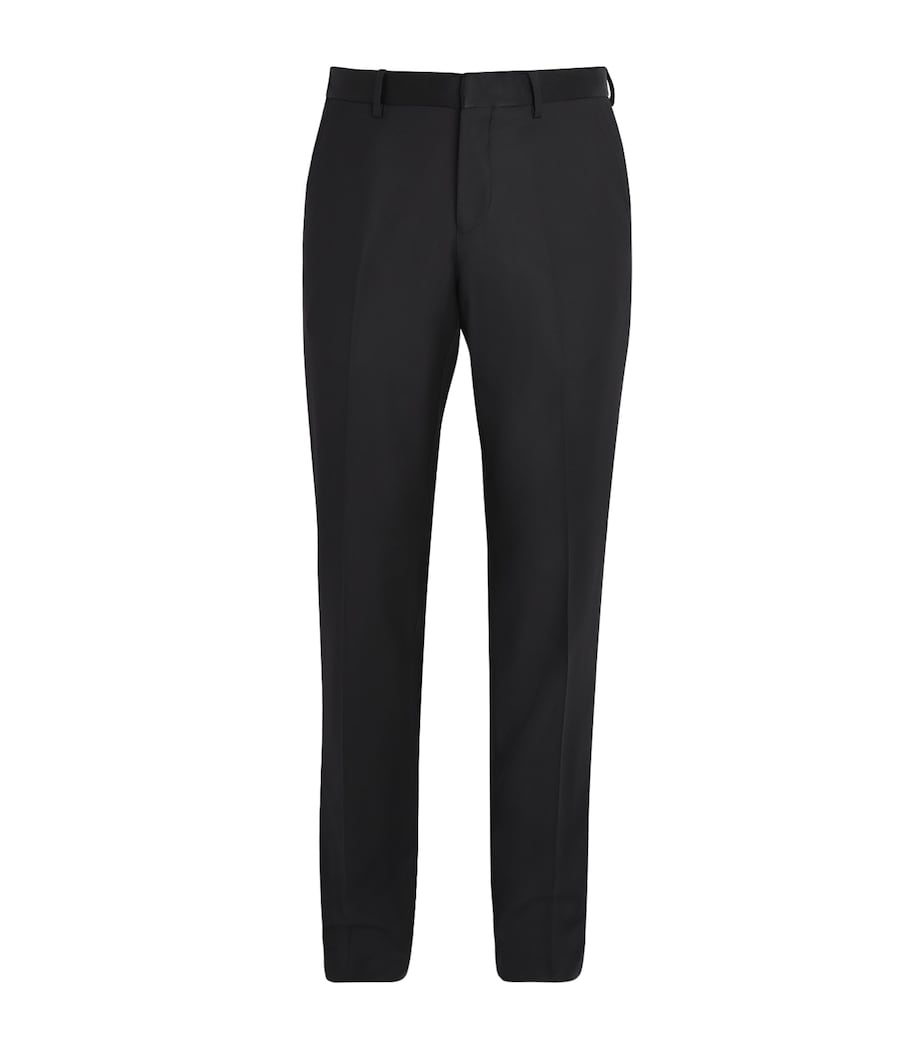 Virgin Wool Tailored Trousers 999 Image 1