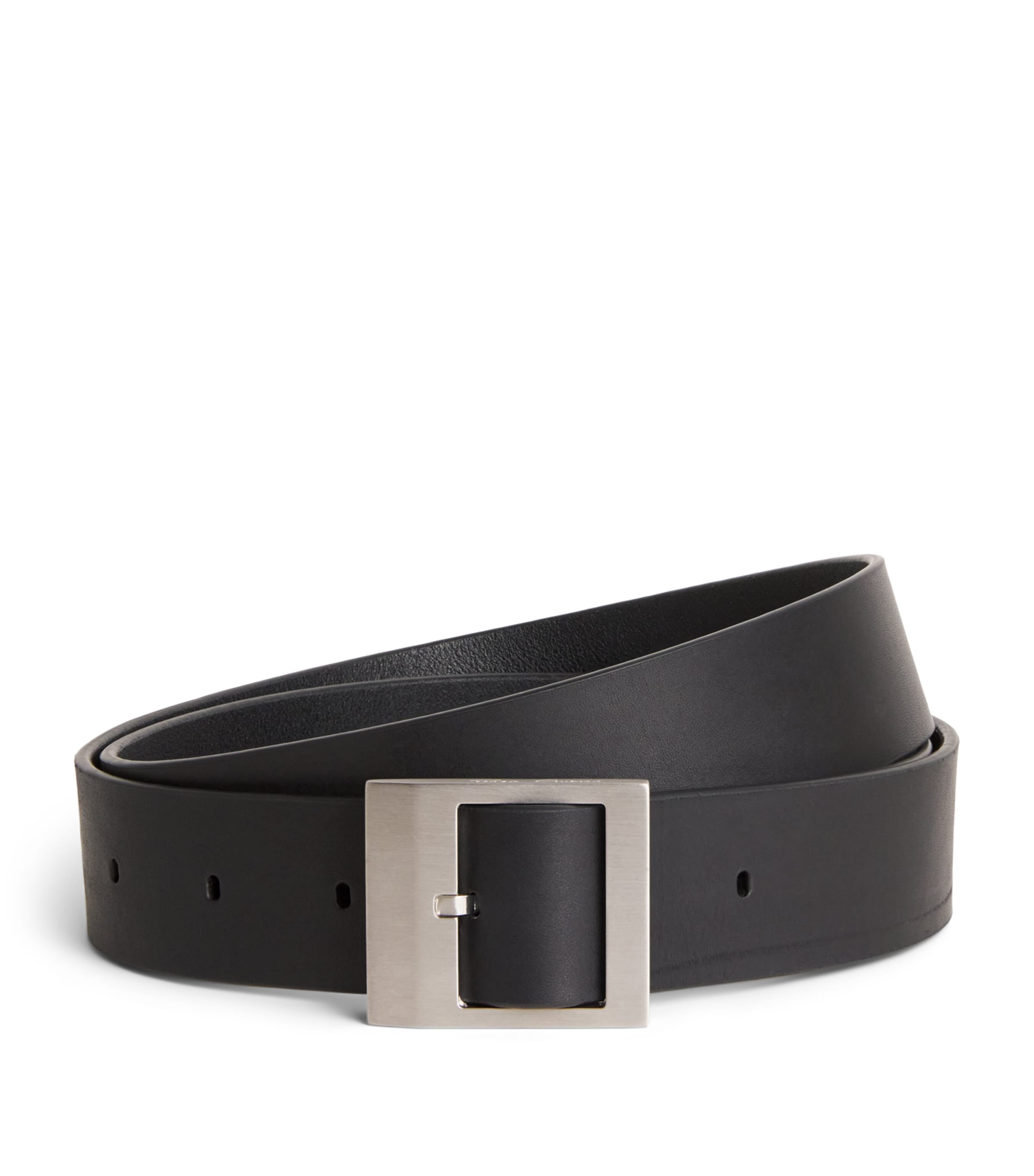 Rick Owens Leather Stooges Belt Black Image 1