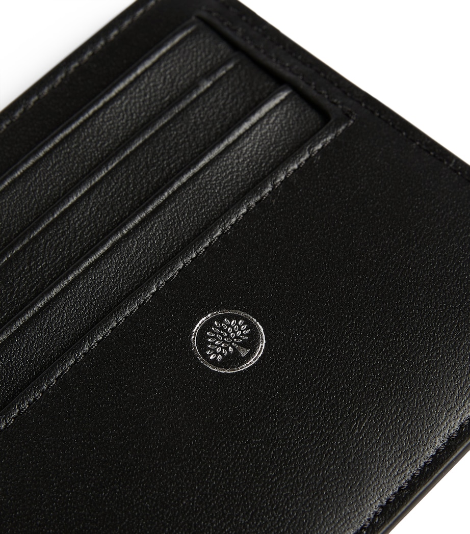 Leather Bifold Wallet BLACK Image 6