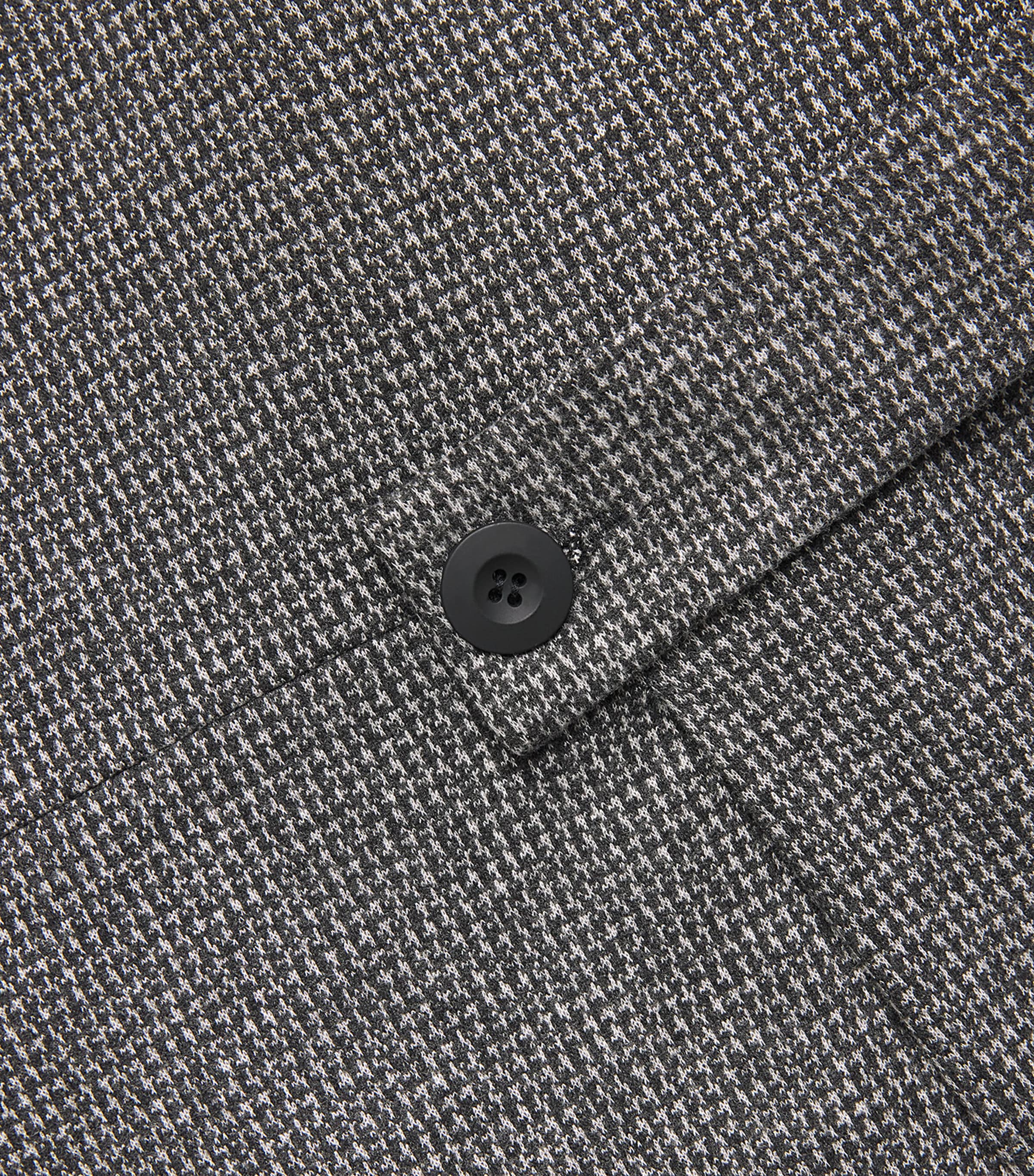 Houndstooth Tailored Mini Dress DARK GREY Image 5