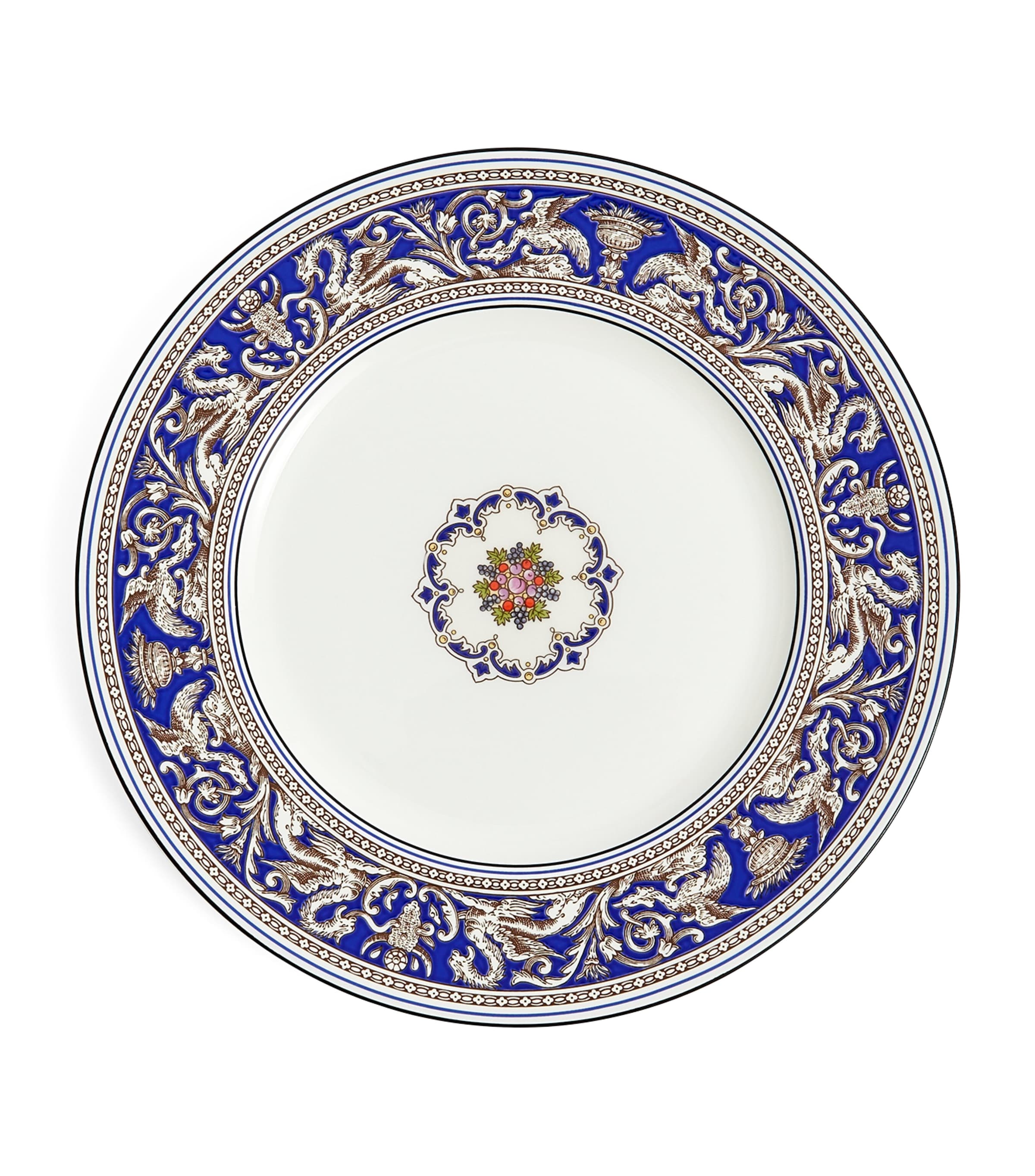 Wedgwood Florentine Marine Plate (27.5cm) Blue Image 1