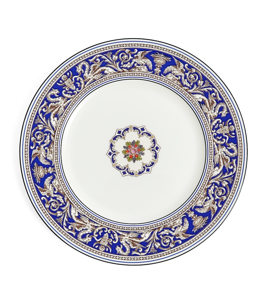 Wedgwood Florentine Marine Plate (27.5cm) Blue Image 1