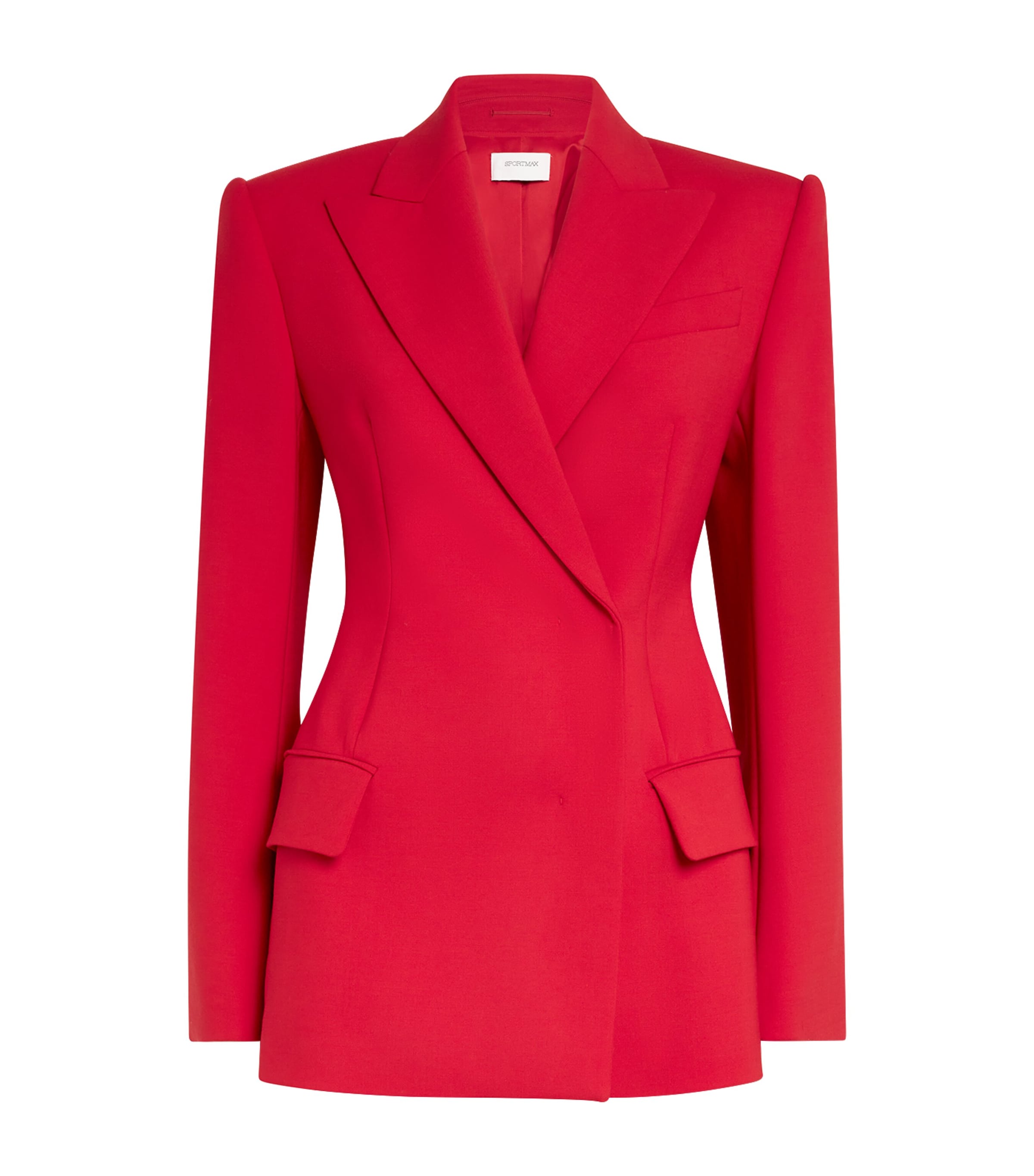 Sportmax Stretch-virgin Wool Arco Blazer