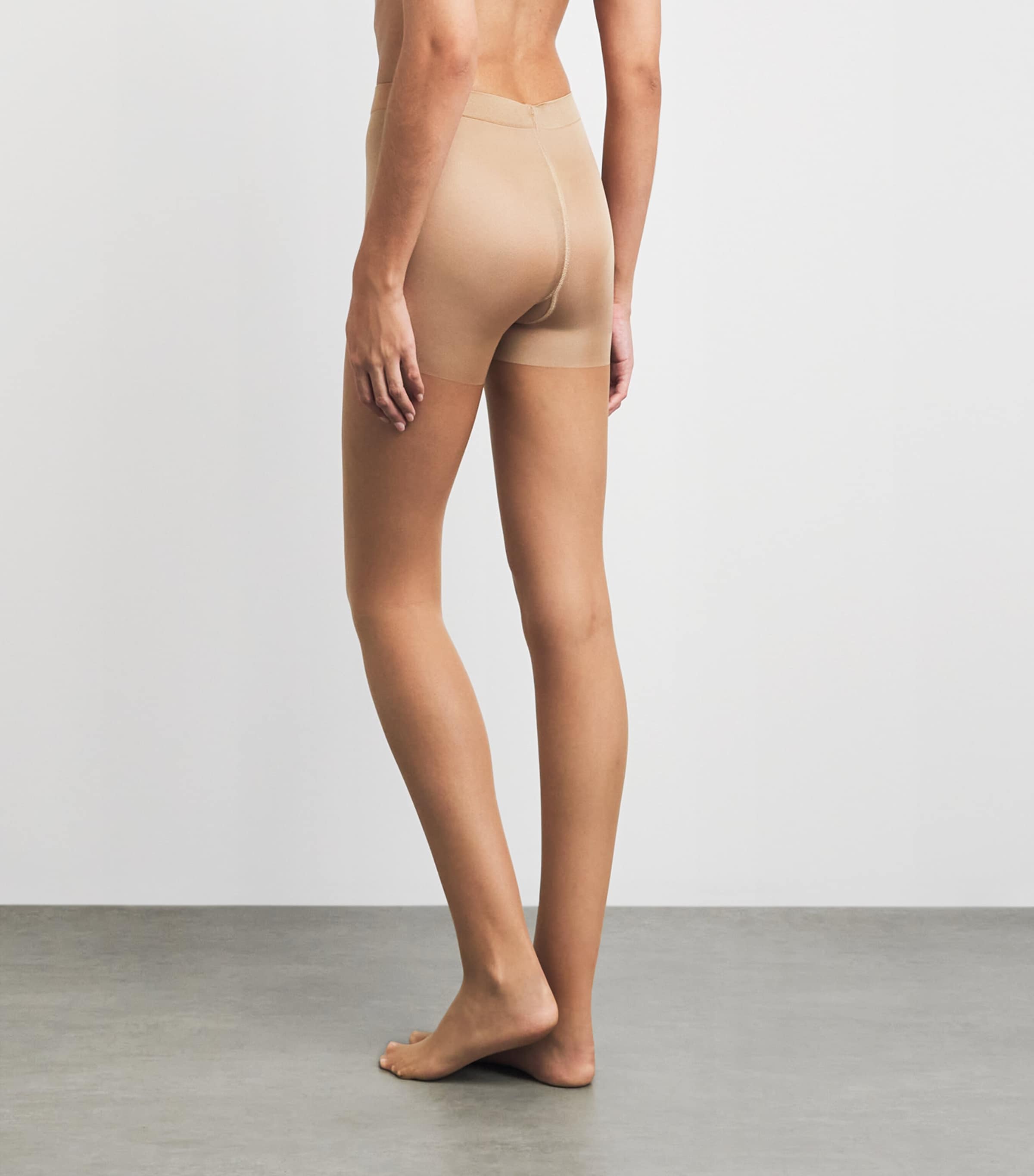 Falke Womens Shaping Panty 8 Invisible Deluxe Tights Sun Image 3