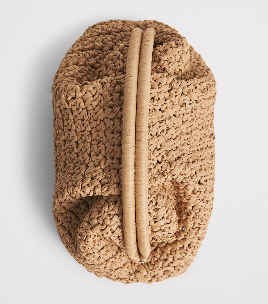 Eleventy Raffia Woven Clutch Bag Sabbia Image 6
