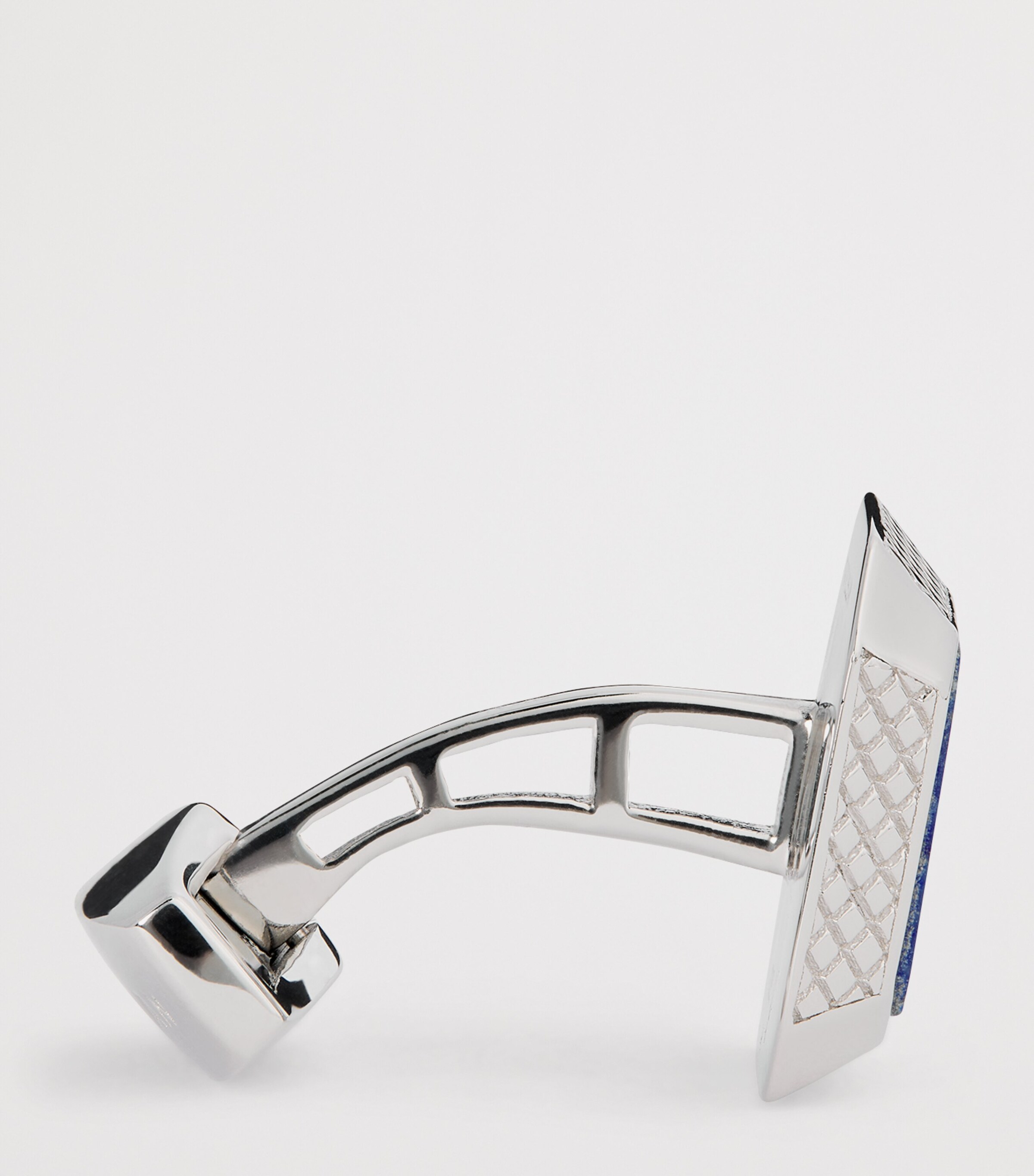 Sterling Silver and Lapis Cufflinks BLUE Image 4