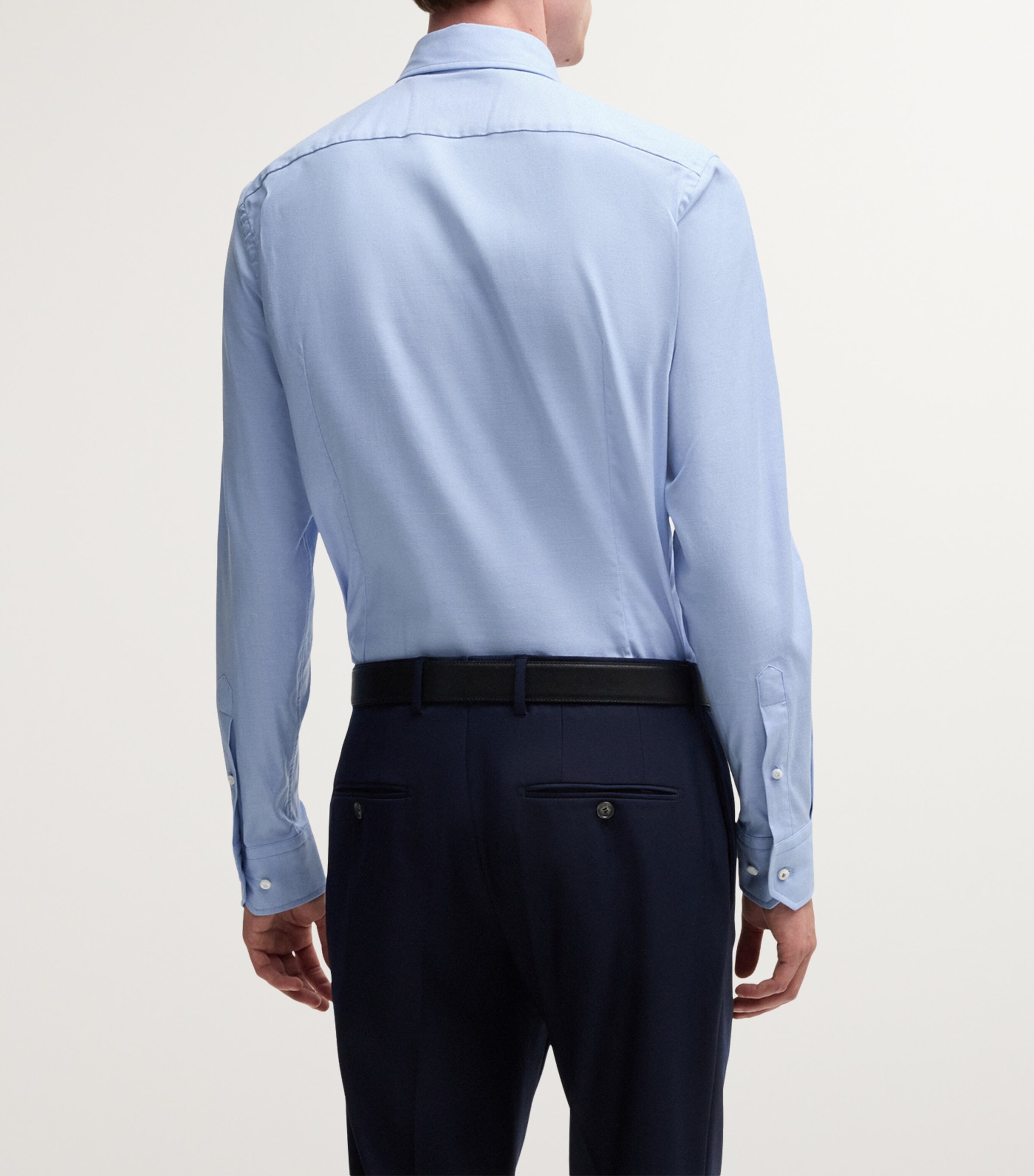 Stretch-Cotton Slim Shirt 455 Image 3