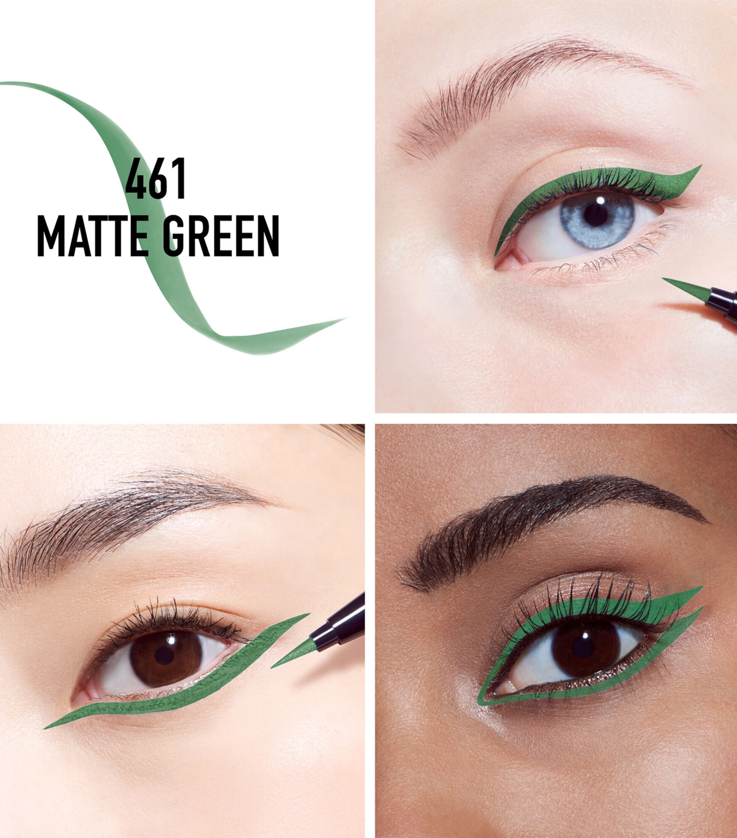 DIOR Diorshow On Stage Liner Matte Green Image 2