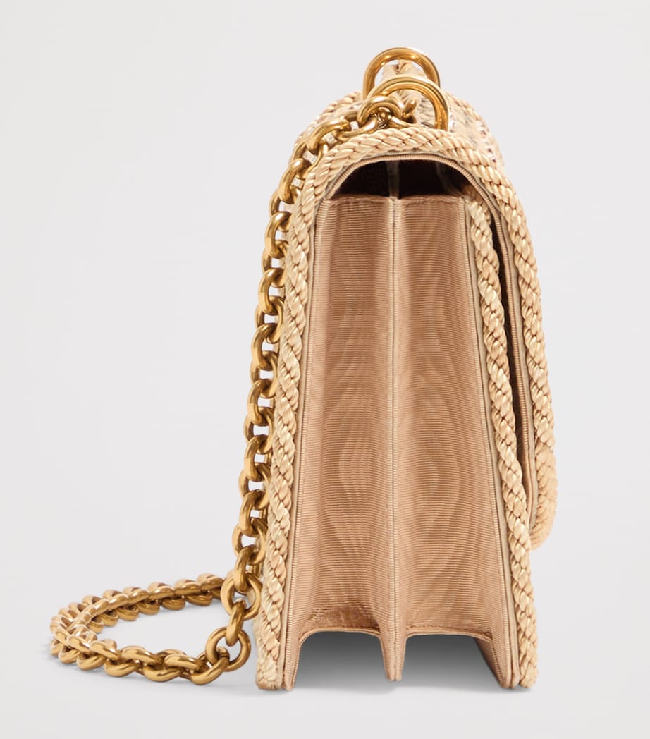 Valentino Garavani Embellished Vain Shoulder Bag Image 3