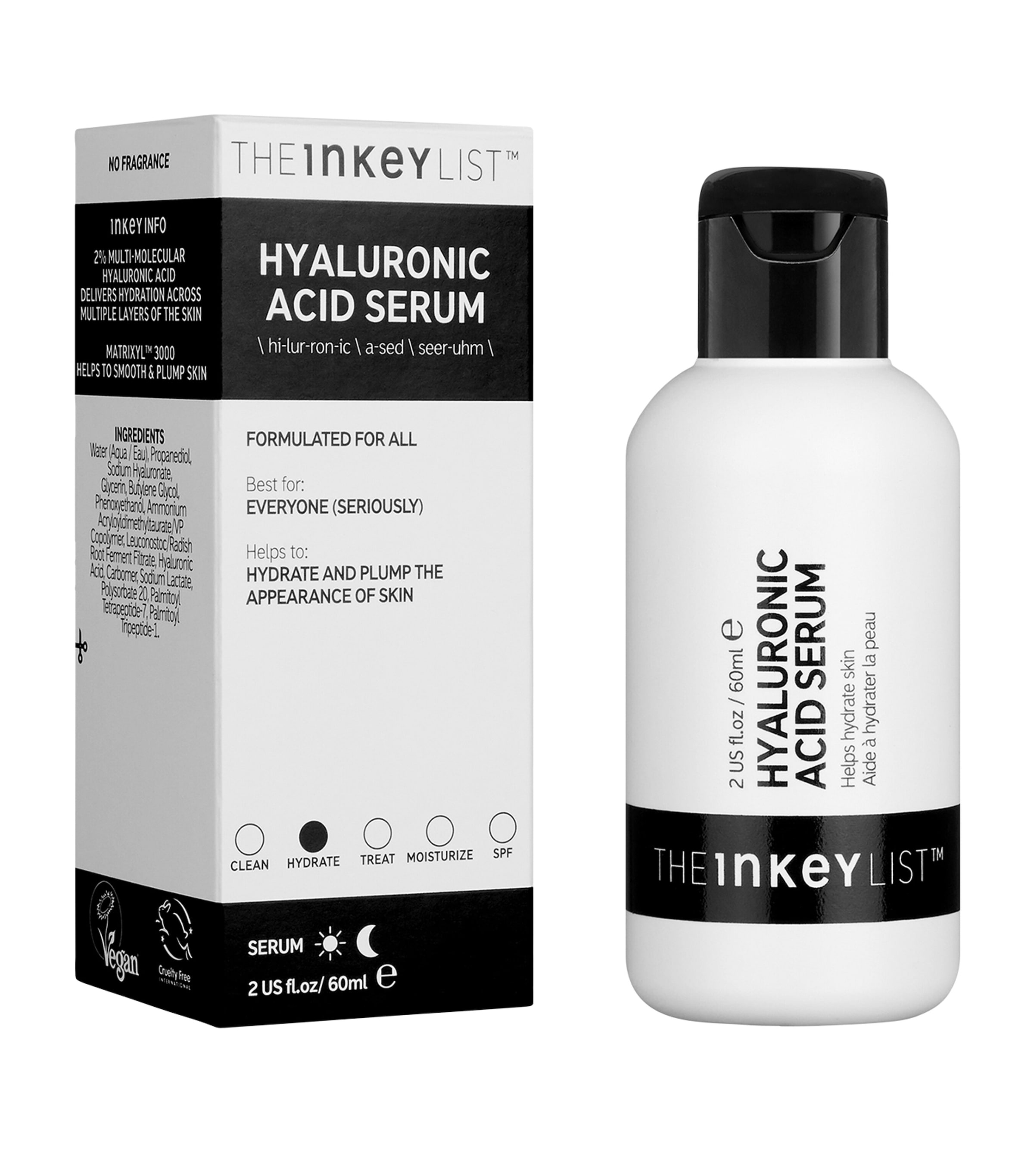 Hyaluronic Acid Serum (60ml) NO COLOUR Image 2