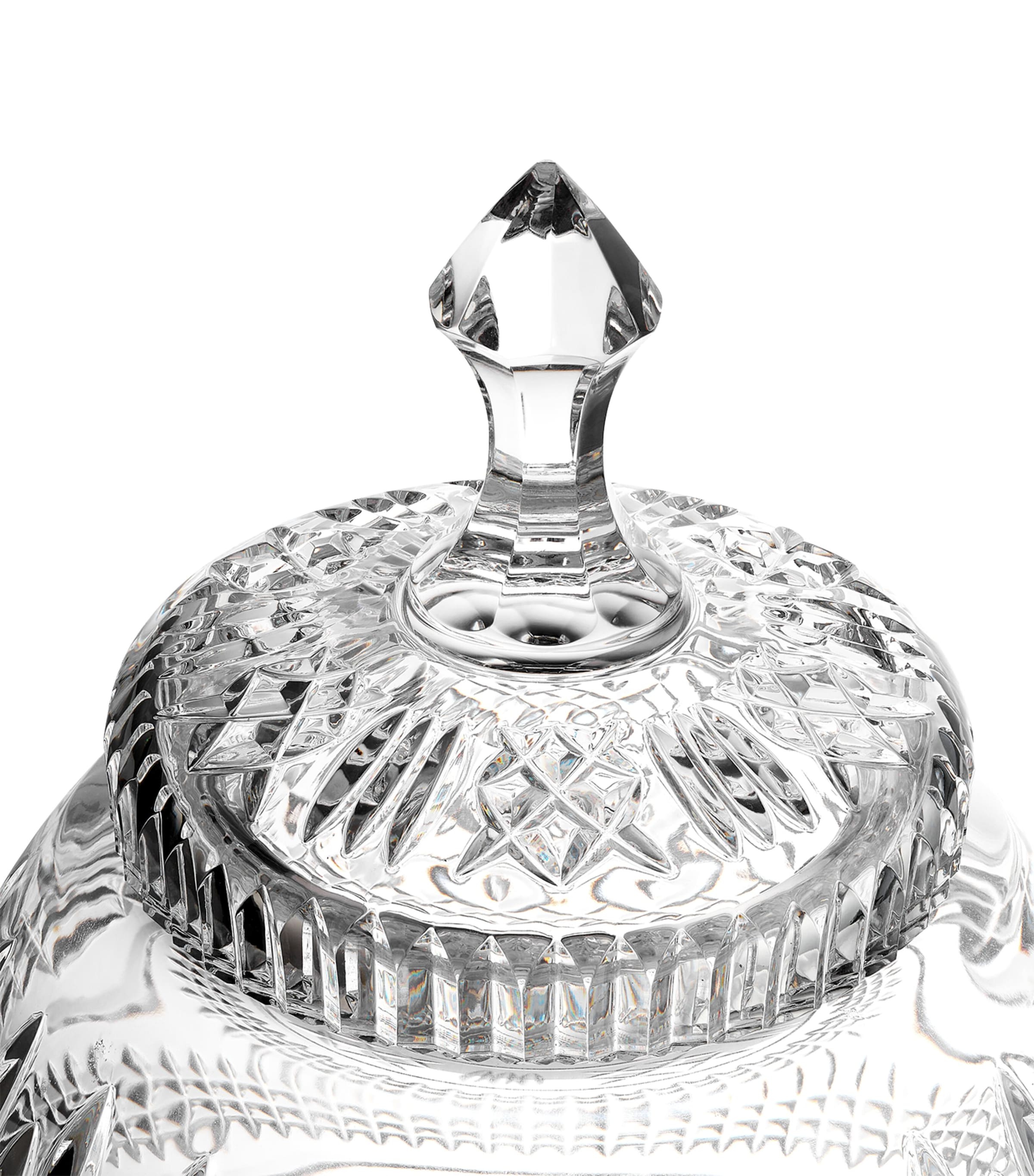 Crystal Mastercraft Cookie Jar CLEAR Image 2