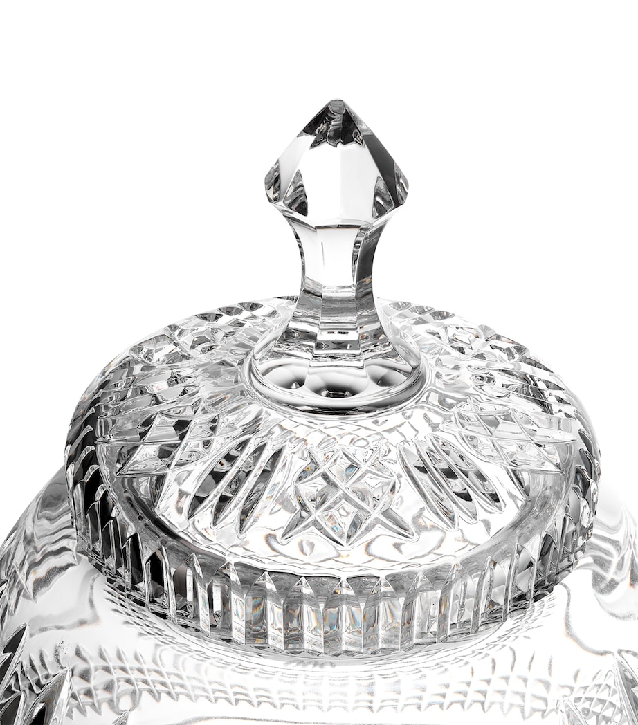 Crystal Mastercraft Cookie Jar CLEAR Image 2