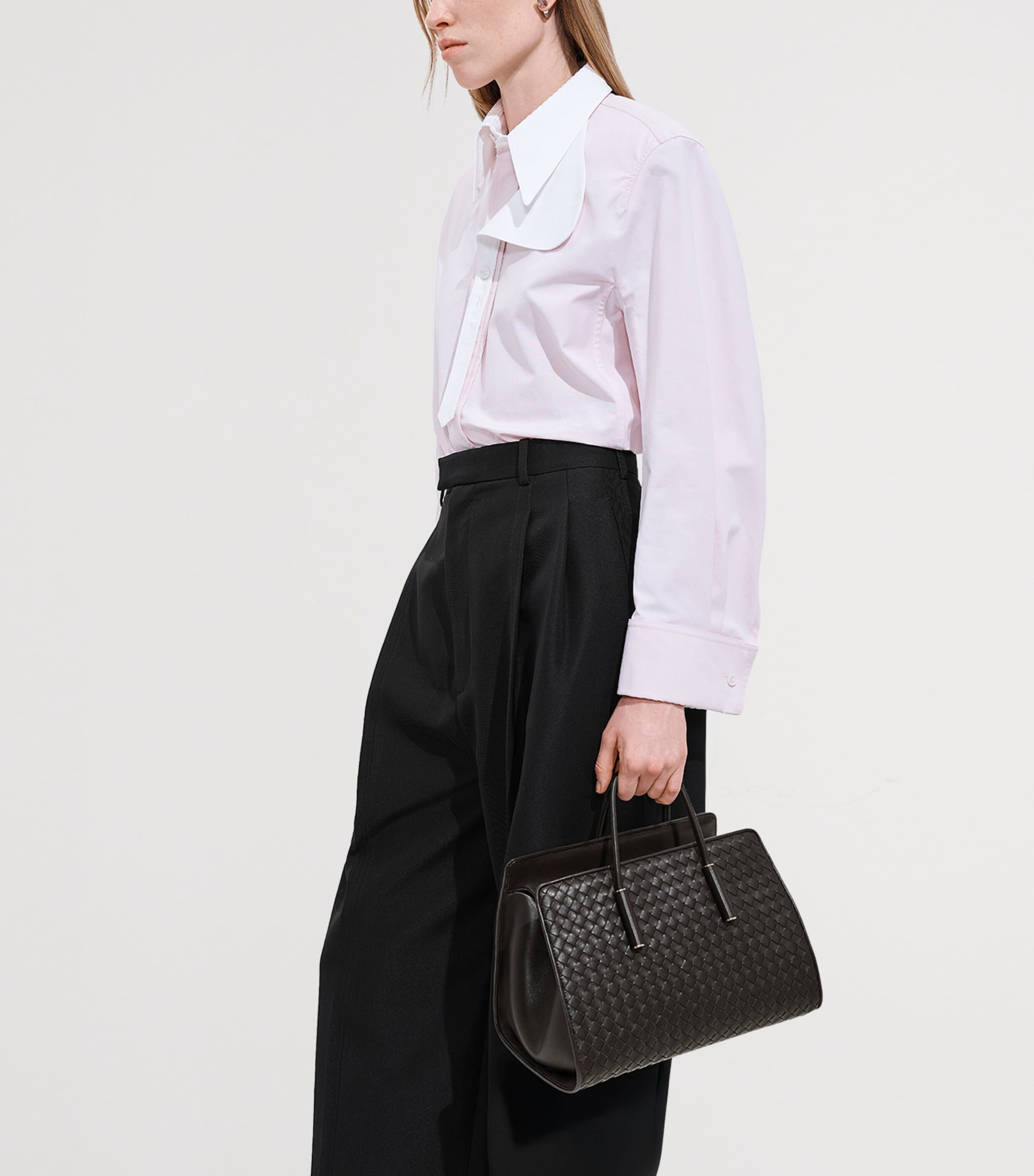 Bottega Veneta Leather Barbara Tote Bag Image 2
