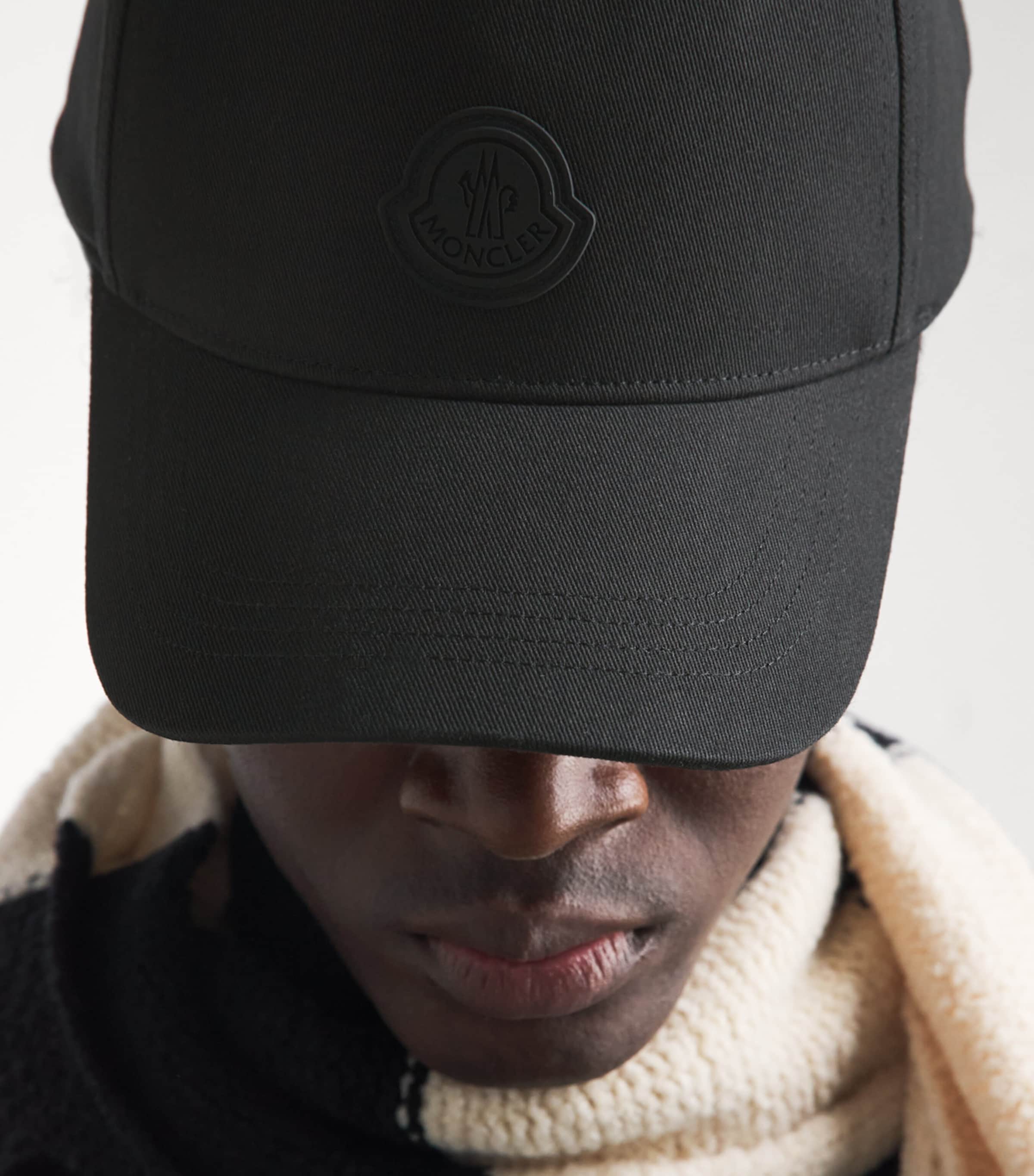Moncler Cotton Logo Baseball Cap Image 2