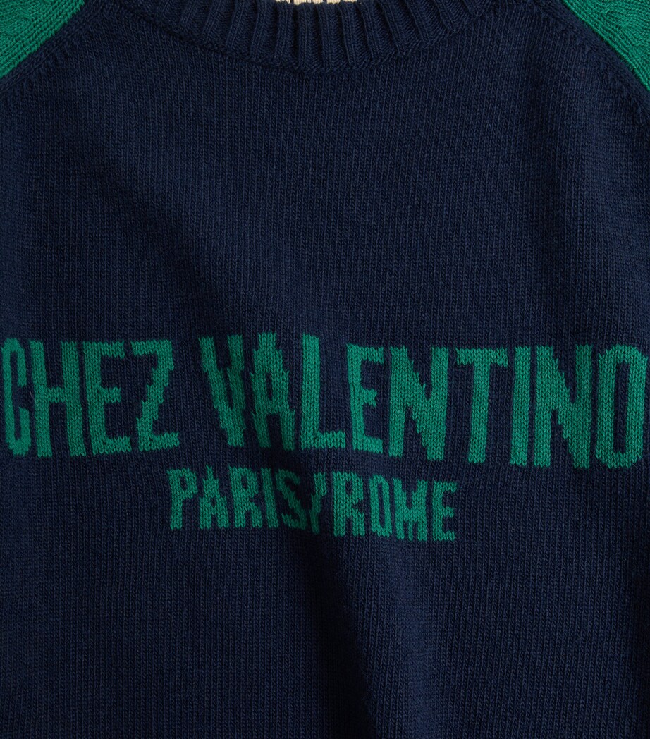 Jacquard Chez Valentino Sweater BR4 Image 7