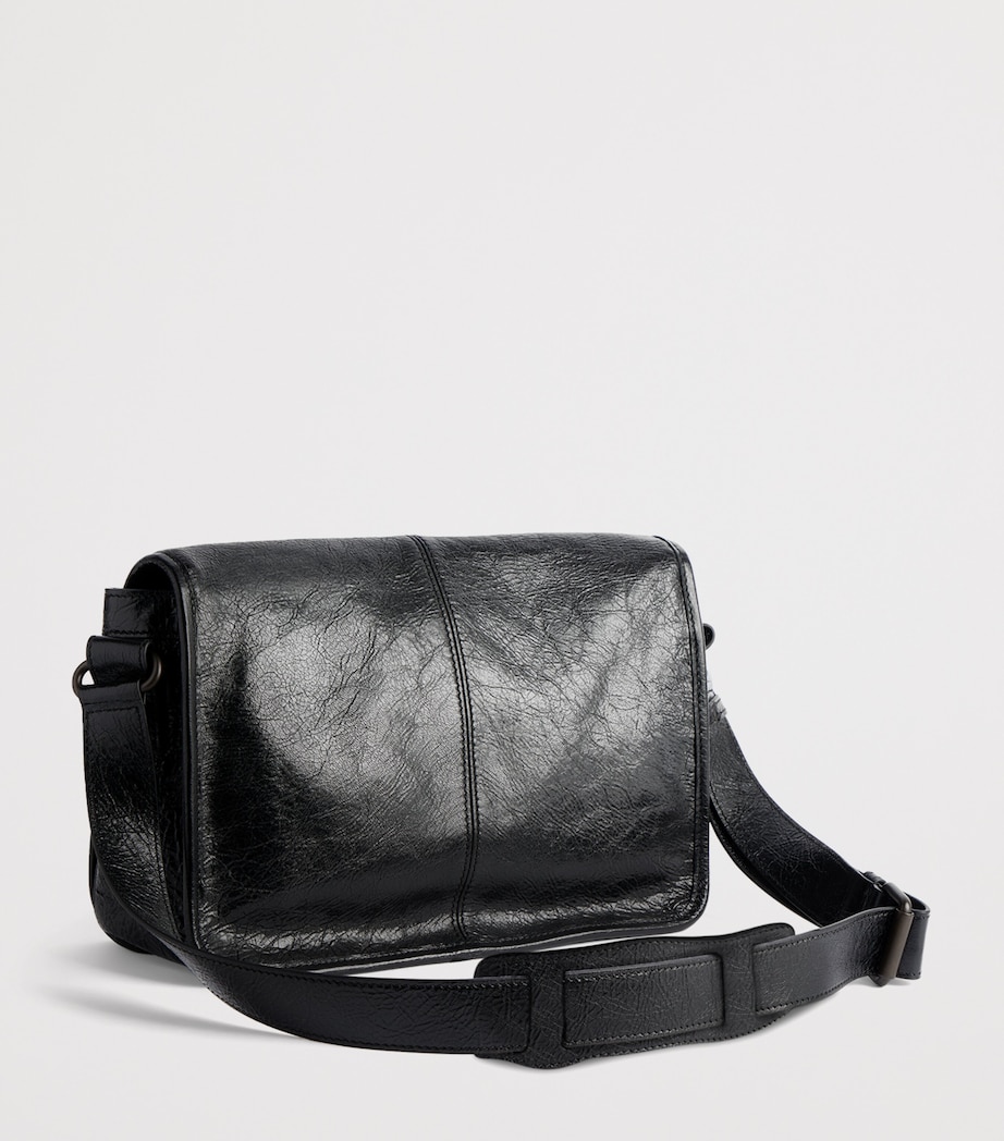 Balenciaga Crinkled Calfskin Le City Messenger Bag Image 3