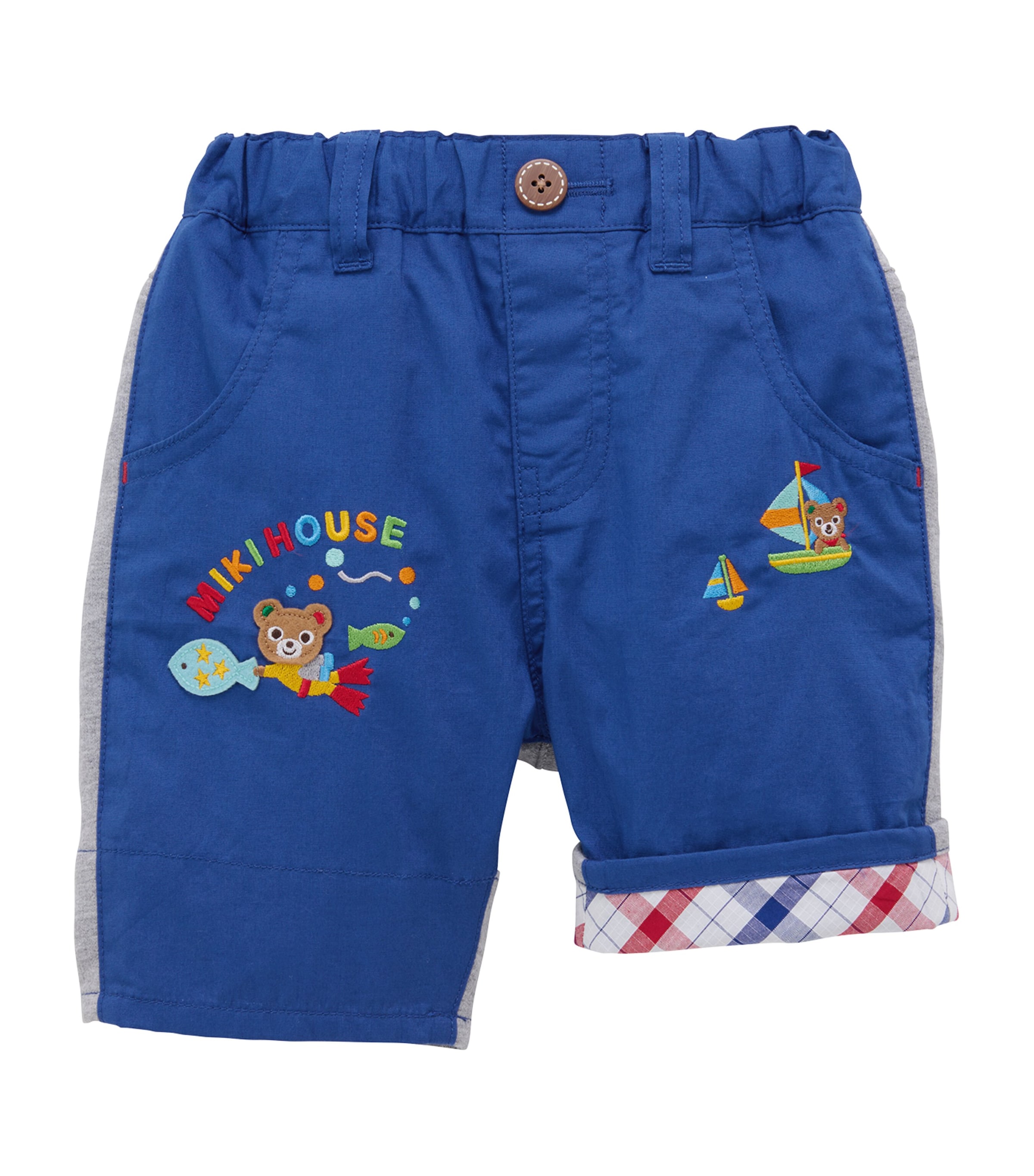 Miki House Cotton Two-Side Shorts (2-4 Years) Image 1