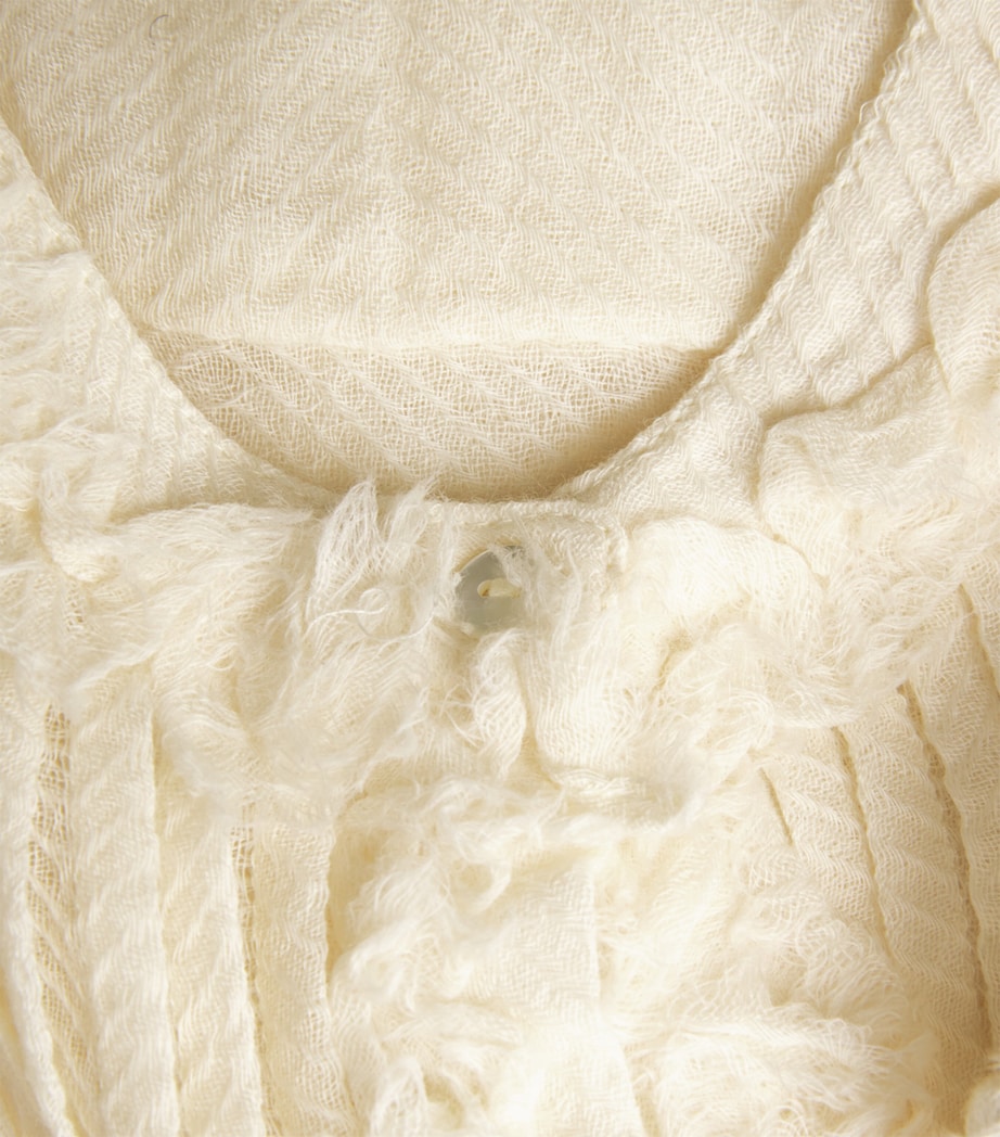 Wool Adriel Tunic Blouse COWRIE Image 5