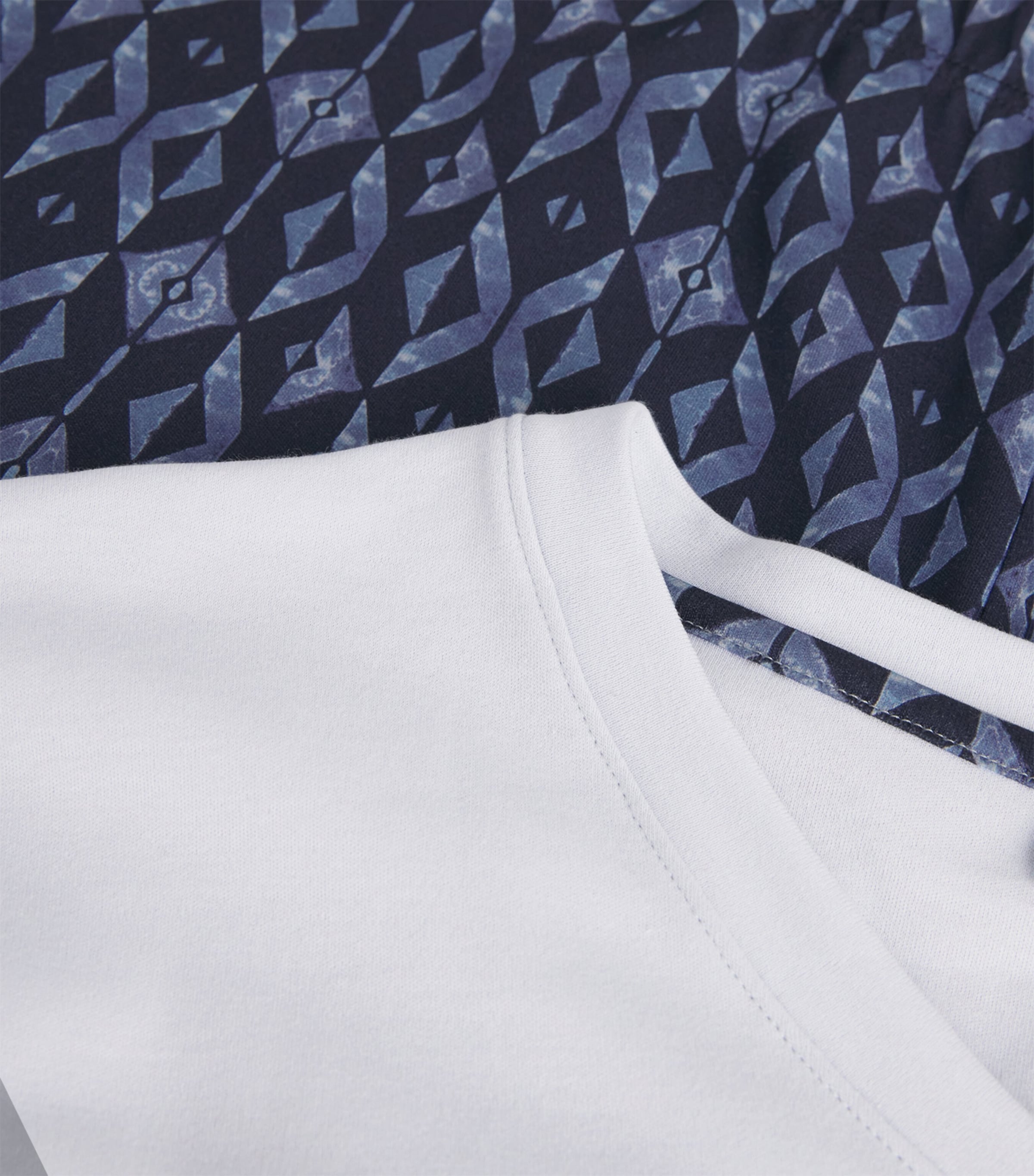 Cotton Night & Day Gem Pyjama Set 3023 BLUE DIAMONDS Image 5