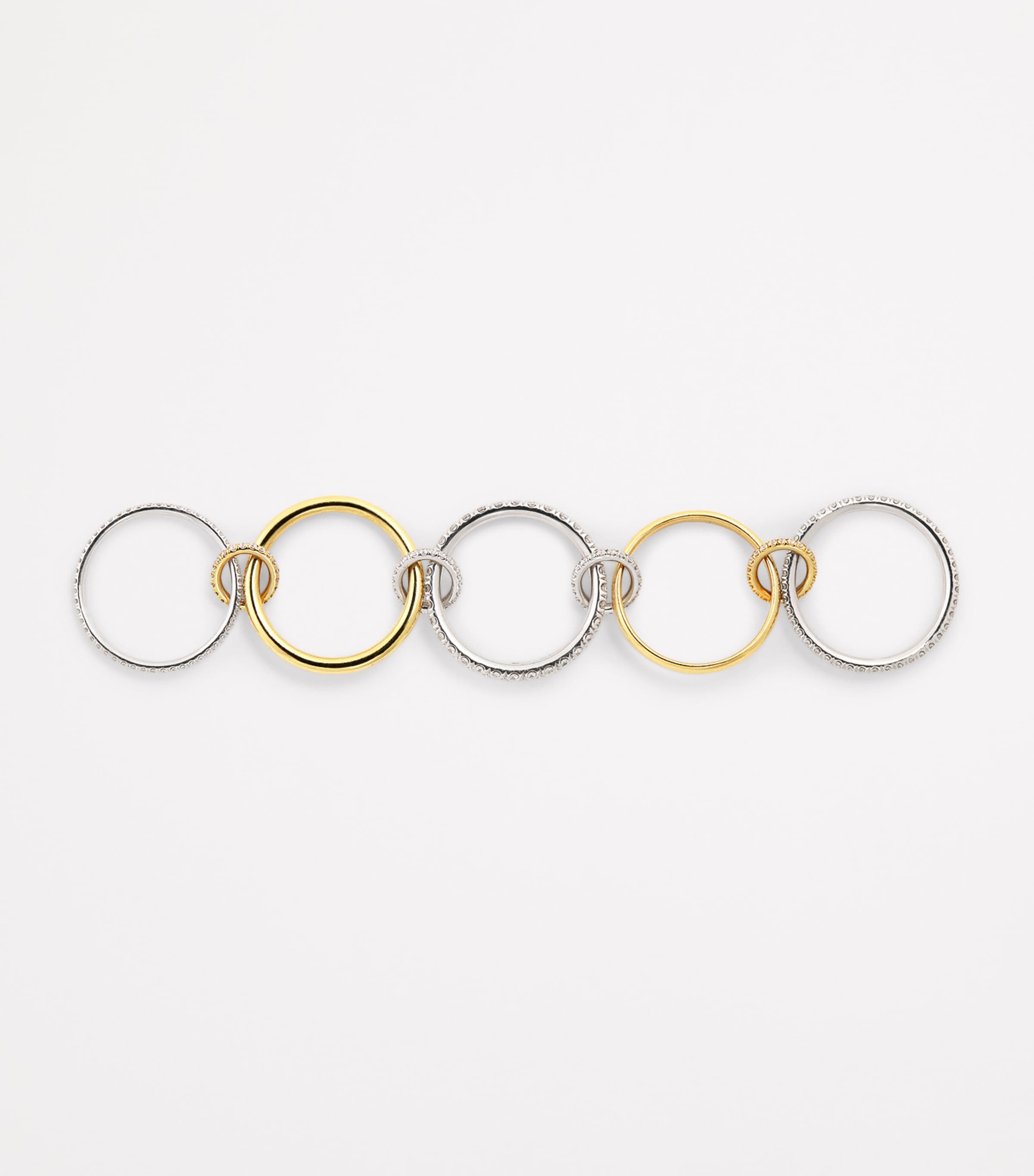 Spinelli Kilcollin Yellow Gold, White Gold and Diamond Alia Ring Yellow Gold Image 3