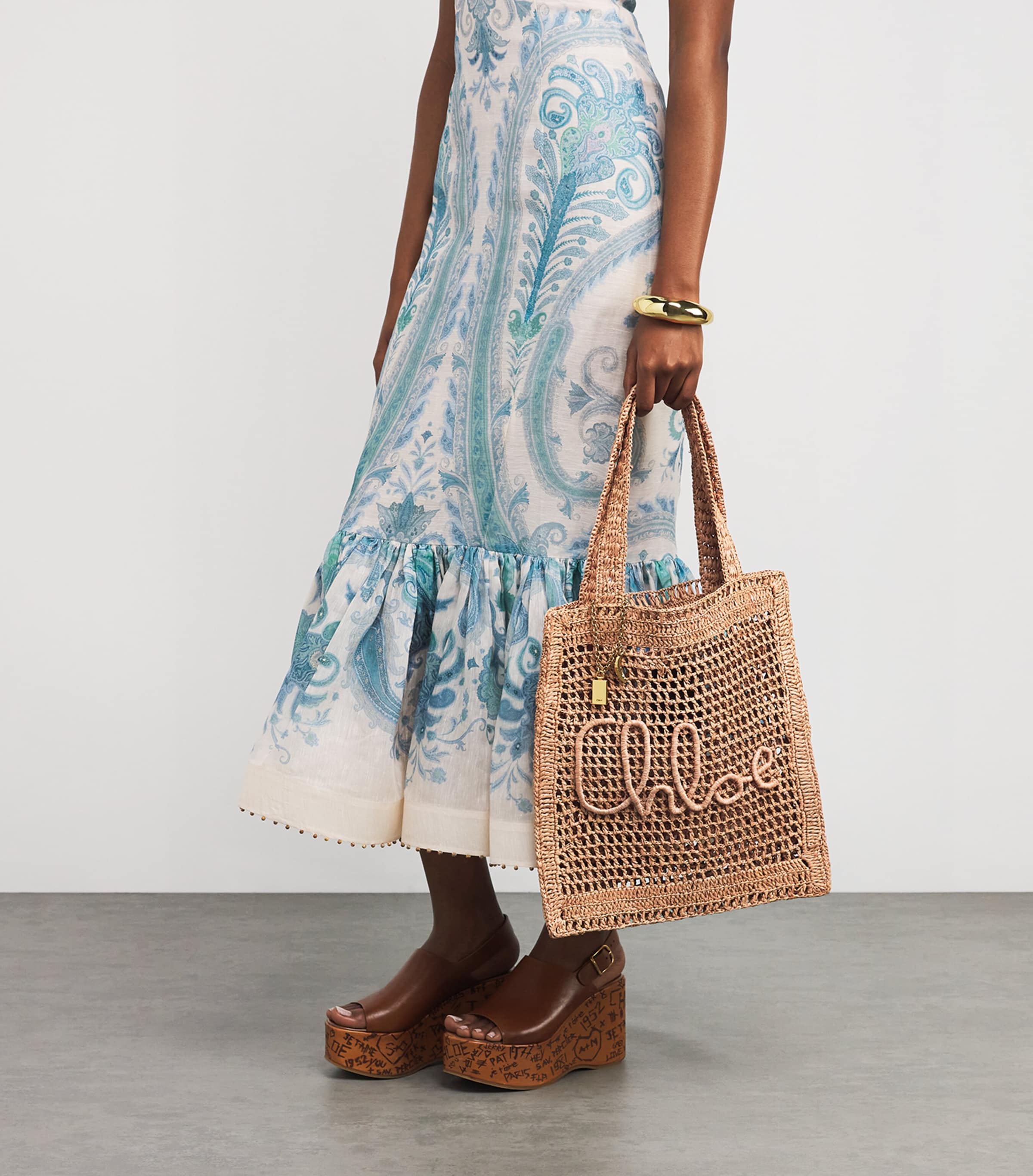 Chloé x Made For A Woman Banana Tote Bag Summery Beige Image 5