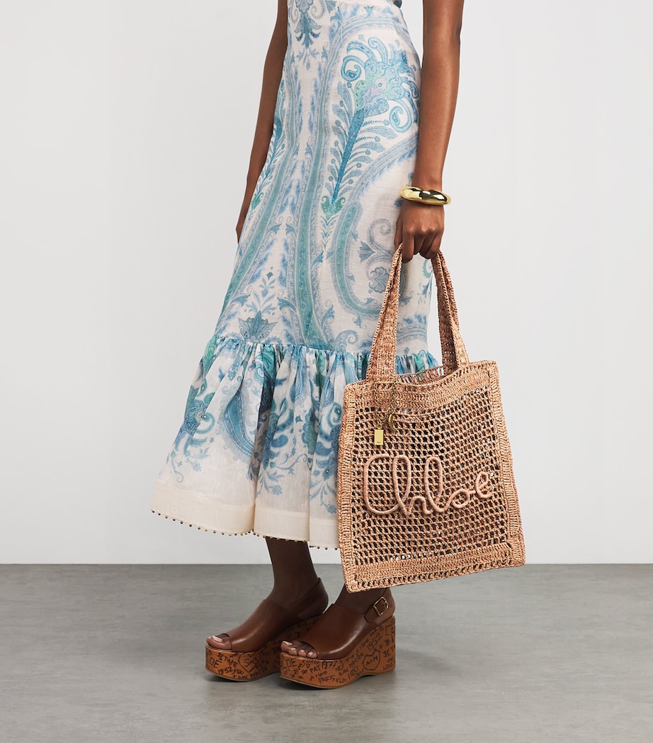 x Made For A Woman Banana Tote Bag SUMMERY BEIGE Image 5