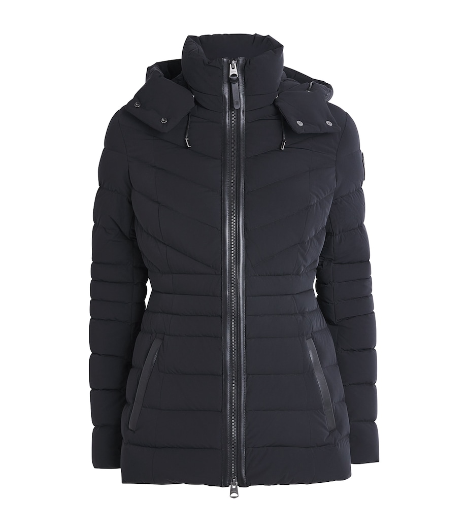Down-Padded Patsy-NFR Quilted Jacket BLACK Image 1