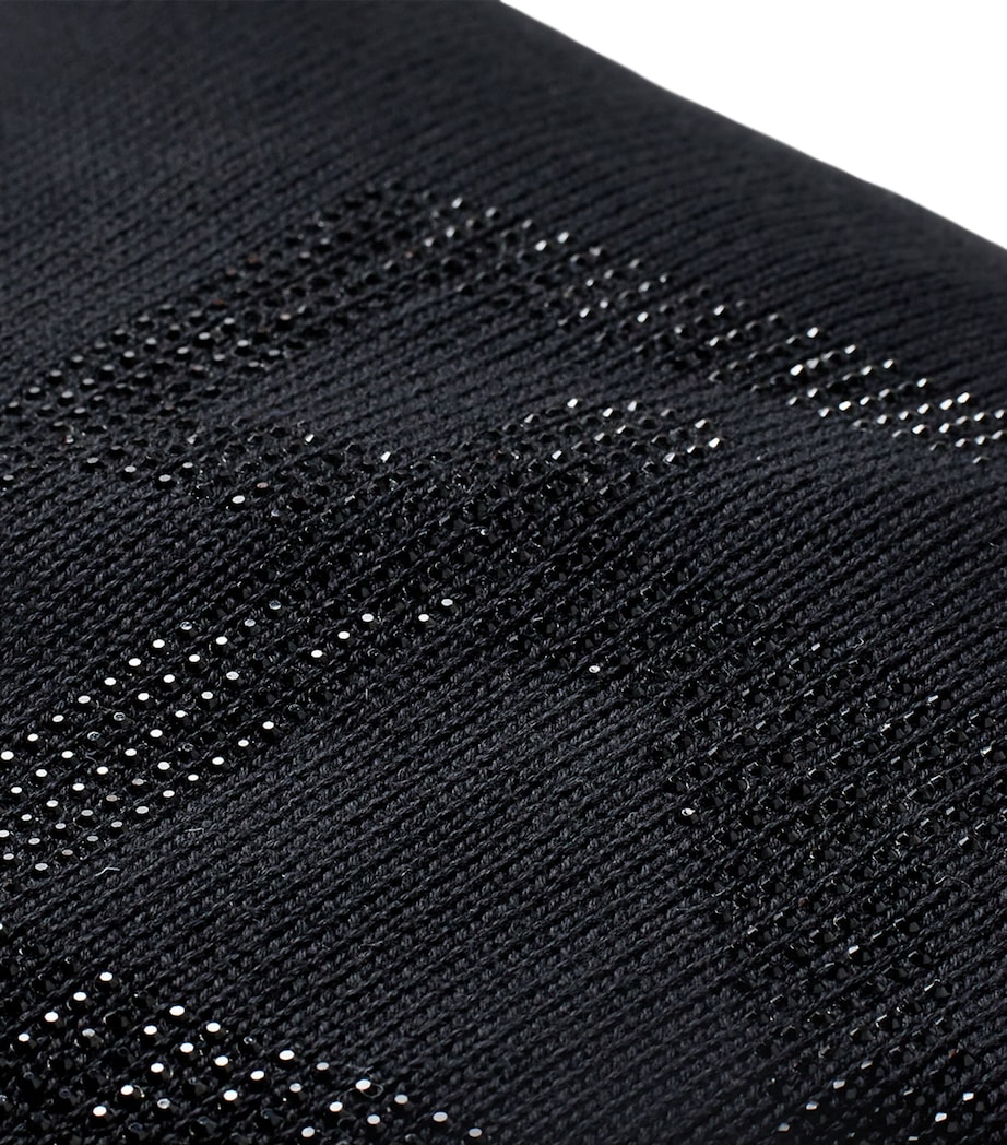 Cotton Beaded Hawthorne Throw Pillow BLACK Image 2