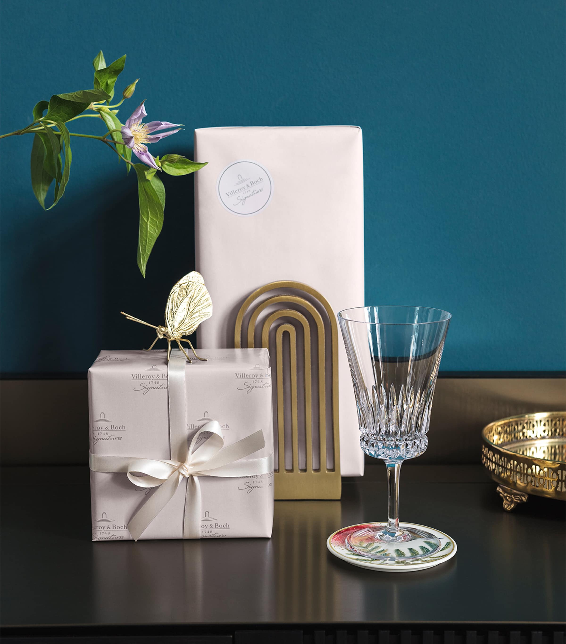 Set of 2 Grand Royal Red Wine Goblet (200ml) CLEAR Image 2