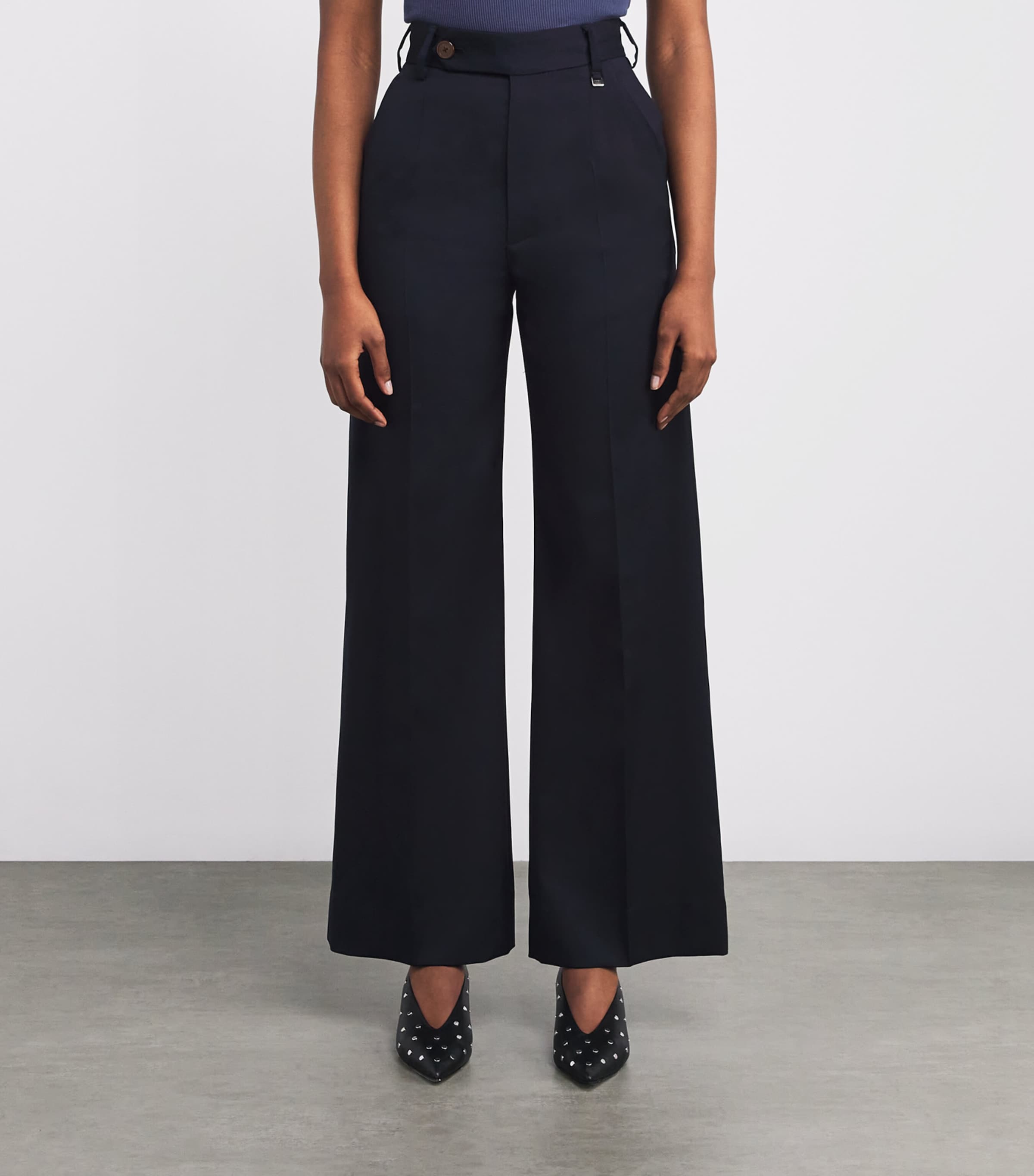【送料&関税込】Vivienne Westwood Pants lauren Vivienne Westwood Lauren Wide-Leg Tailored Trousers | Harrods AE