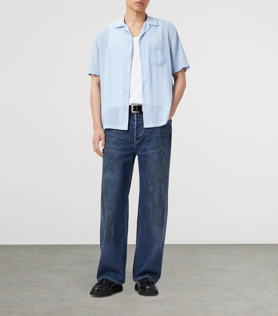 Perry Stripe Shirt KENTUCKY BLUE Image 3