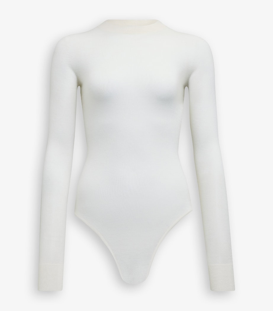 Cashmere Long-Sleeve Bodysuit BLANC CASSE Image 2