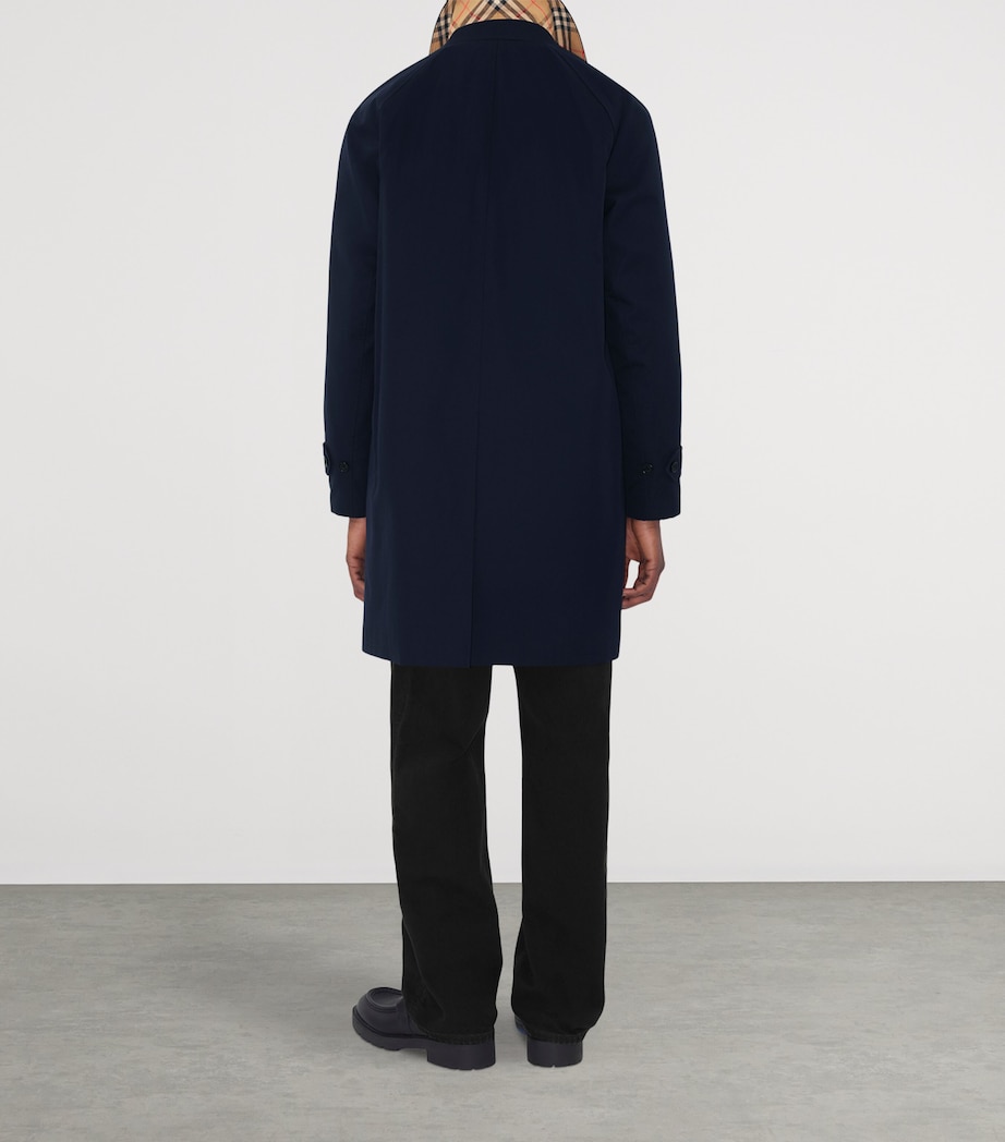 Mid-Length Camden Heritage Car Coat COAL BLUE Image 4