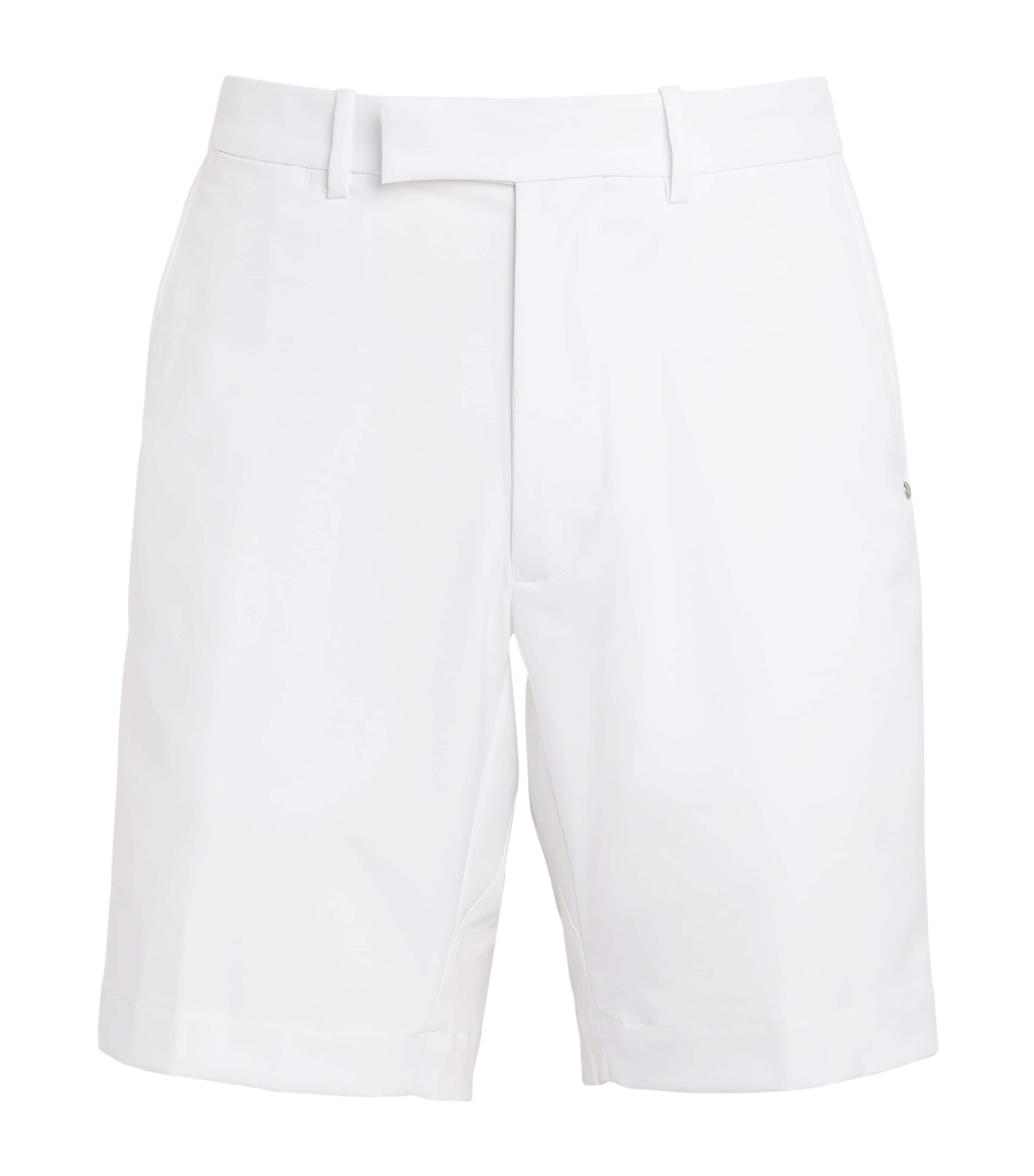 Shop Ralph Lauren Featherweight Shorts In White