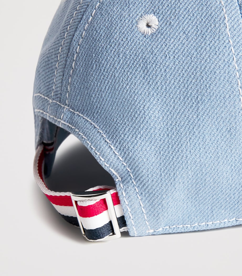 Soft-Brim Baseball Cap LIGHT BLUE Image 3