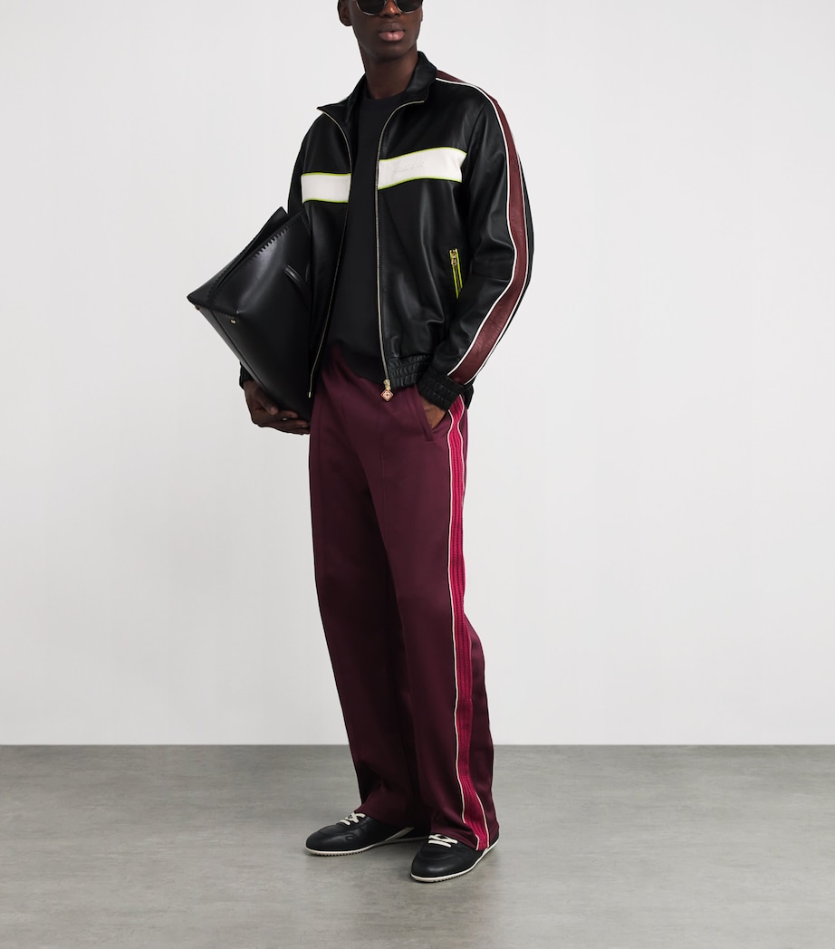 Track Nappa Lambskin Jacket BLACK Image 2